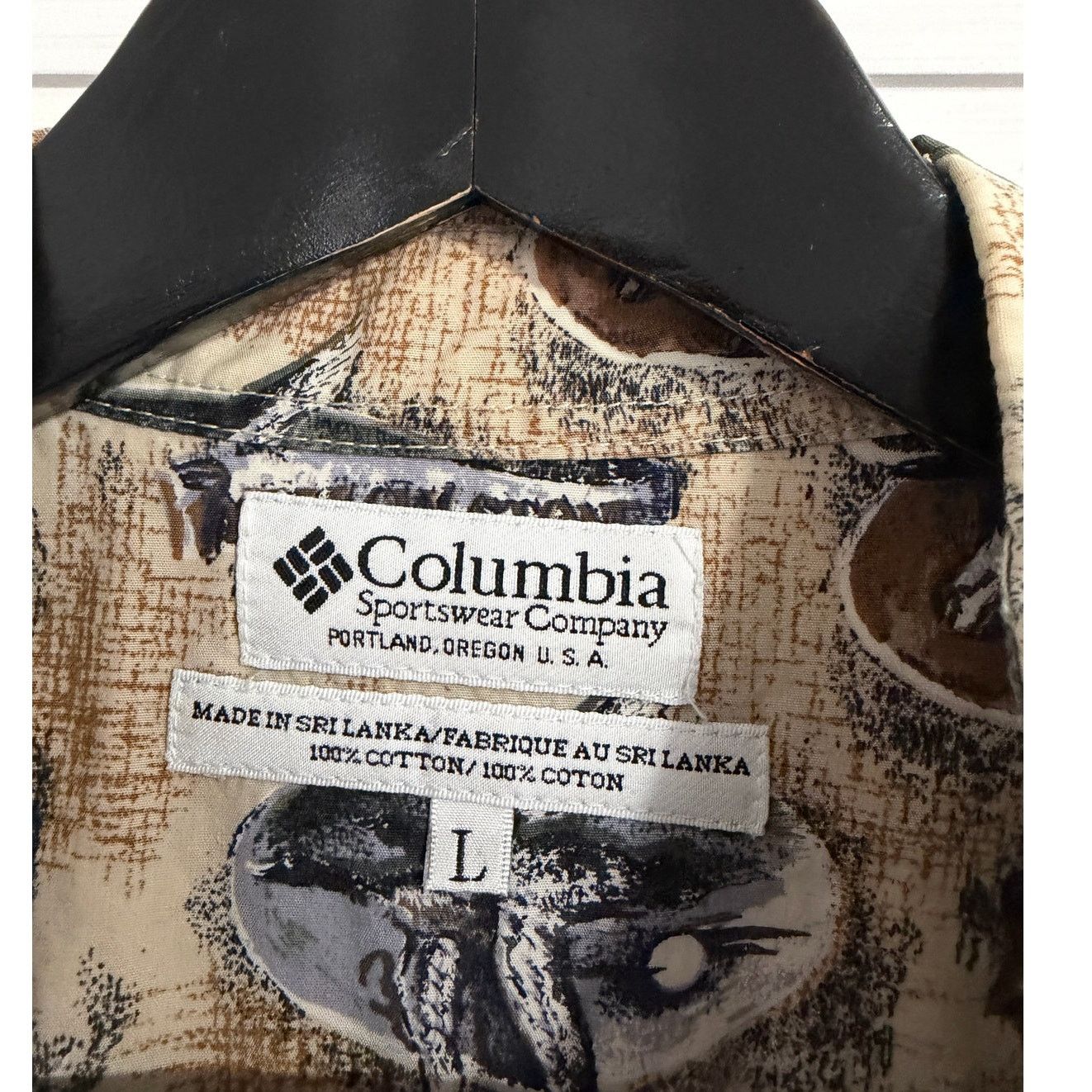 Columbia Columbia All-Over Print Button-Up Shirt Men's Size Large Size US L / EU 52-54 / 3 - 3 Thumbnail