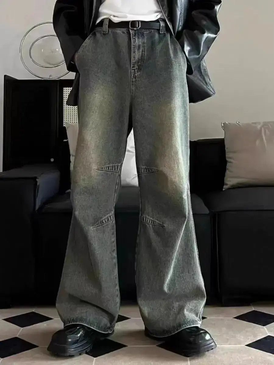 Japanese Brand Vintage Wash Y2K Street Hip Hop Micro Flare Jeans Size US 32 / EU 48 - 6 Thumbnail
