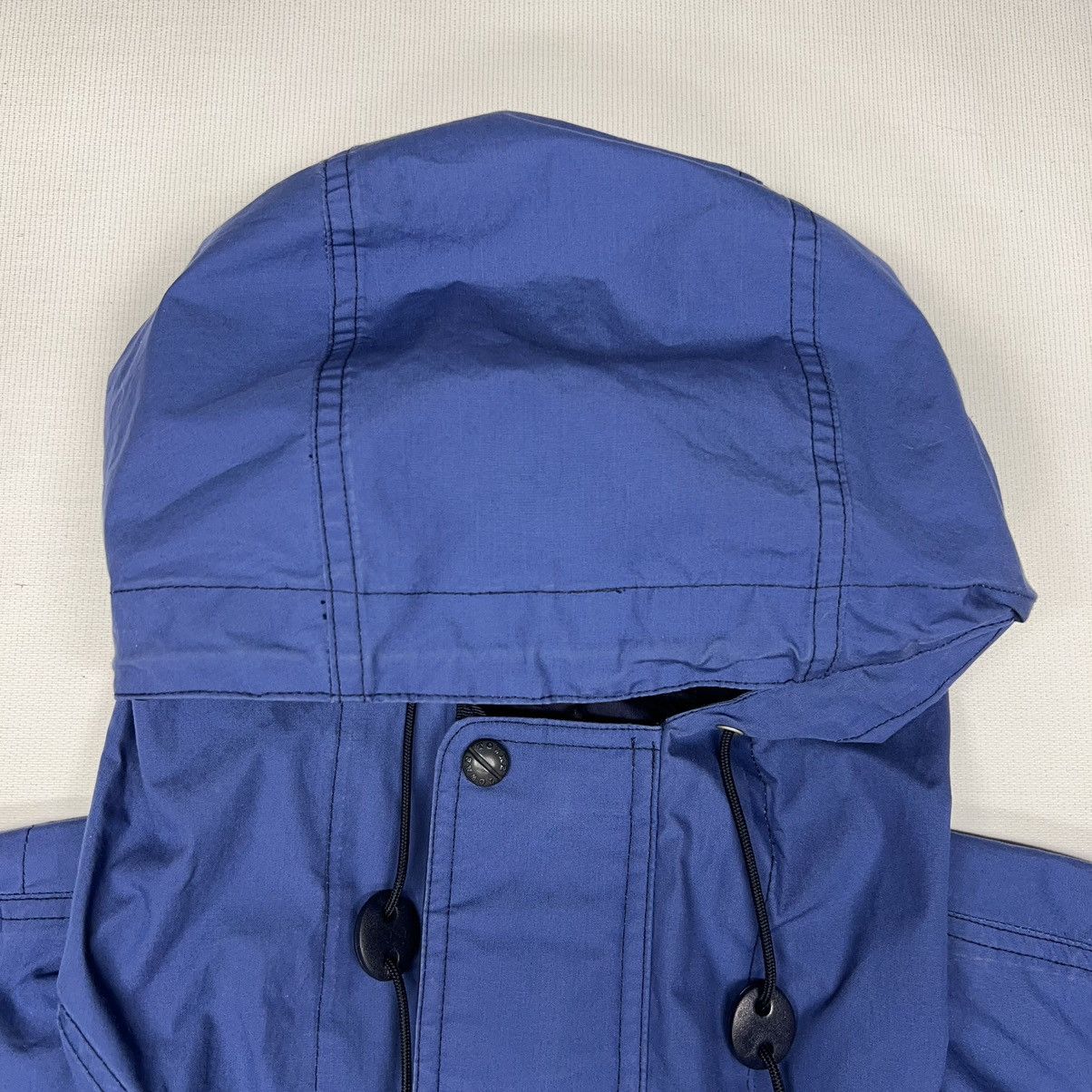 London Fog × Vintage VTG London Fog Jacket Blue Pocket Hood Zip Long Coat Towne Size US L / EU 52-54 / 3 - 6 Thumbnail