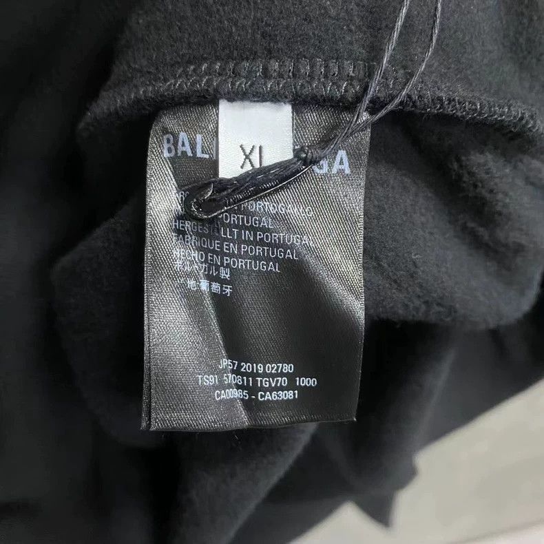 Balenciaga Balenciaga Black Crown Logo Hoodie-2506 Size US XS / EU 42 / 0 - 8 Thumbnail