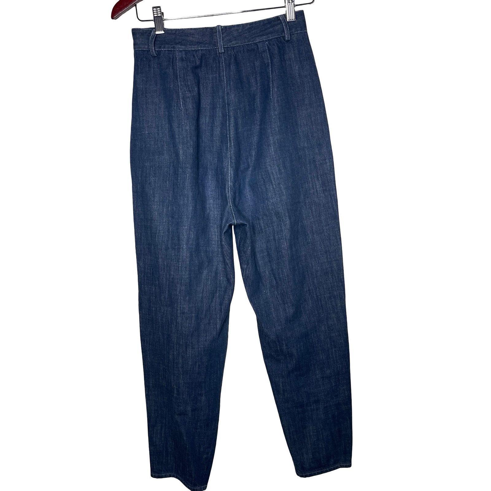 Tibi Tibi Easton Jean Denim Pants Super High Waist barrel tapered Size 27" / US 4 / IT 40 - 3 Thumbnail