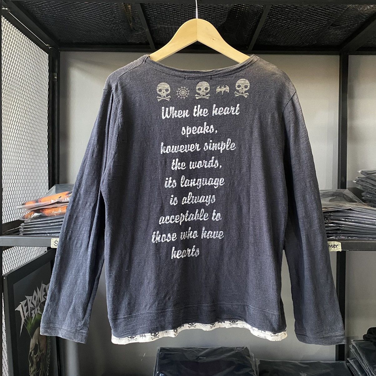 Beauty Beast × Hysteric Glamour × Japanese Brand Y2K Edgy Punk and Rock Skull Distressed Layered Style Size US L / EU 52-54 / 3 - 12 Thumbnail