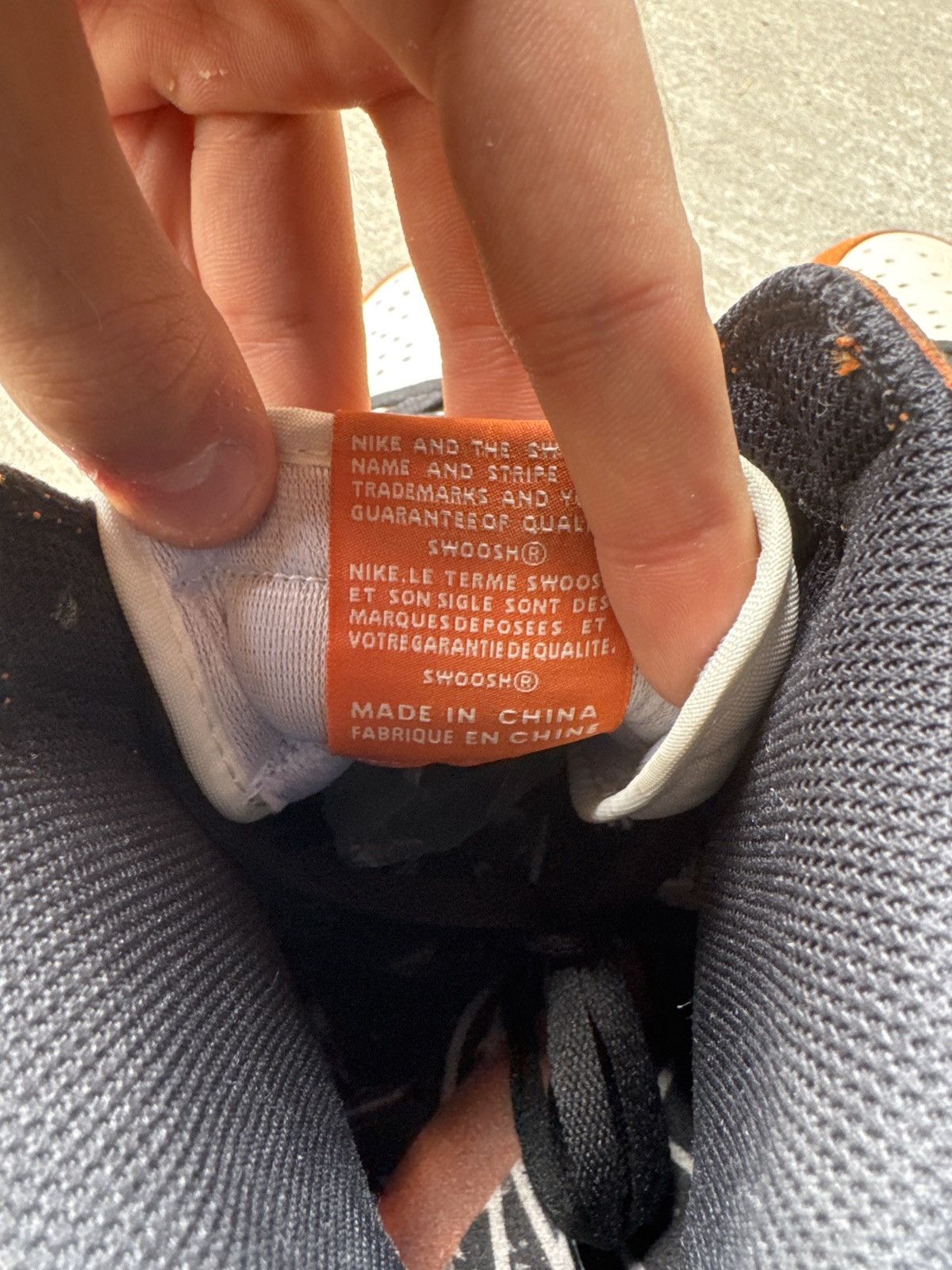 Jordan Brand NIKE AIR JORDAN 1 RETRO HIGH SHATTERED BACKBOARD 2.0 AWAY 14 Size US 14 / EU 47 - 10 Thumbnail