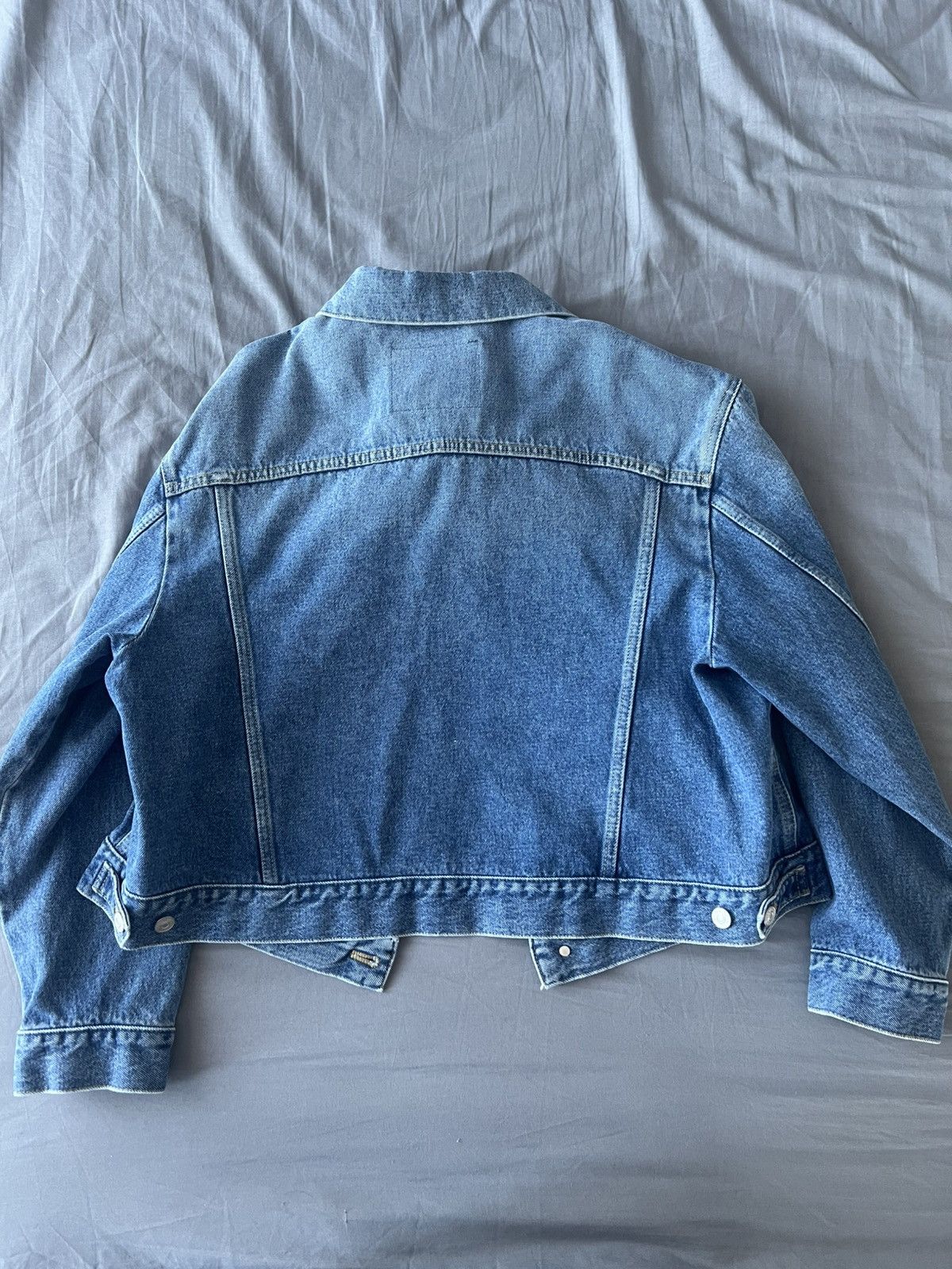 Balenciaga Balenciaga Swing Denim Jacket Size XS / US 0-2 / IT 36-38 - 2 Thumbnail