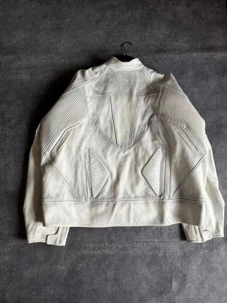 Balenciaga Balenciaga SS23 Biker Leather Jacket . Size US M / EU 48-50 / 2 - 2 Thumbnail