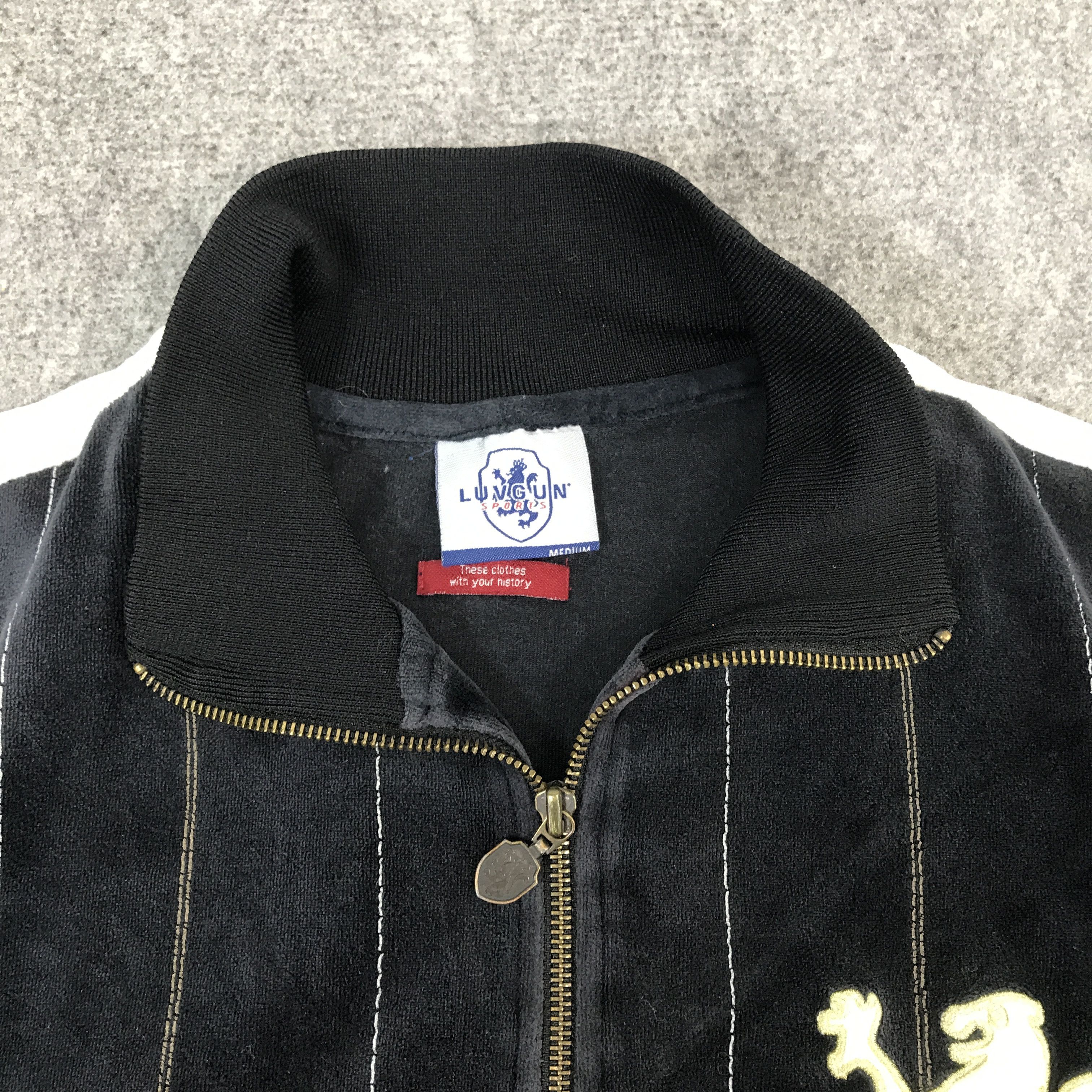 Japanese Brand Lungun Sport Zipper jacket Size US S / EU 44-46 / 1 - 8 Thumbnail