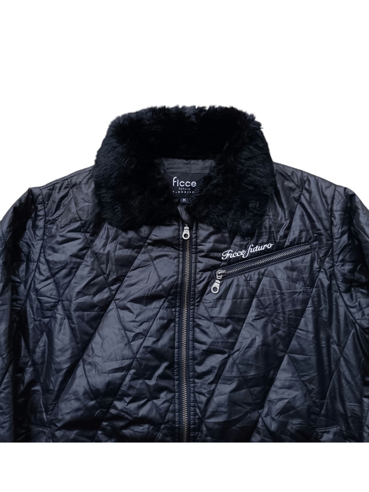 Yoshiyuki Konishi Yoshiyuki konishi fur collar quilted jacket Size US M / EU 48-50 / 2 - 4 Thumbnail