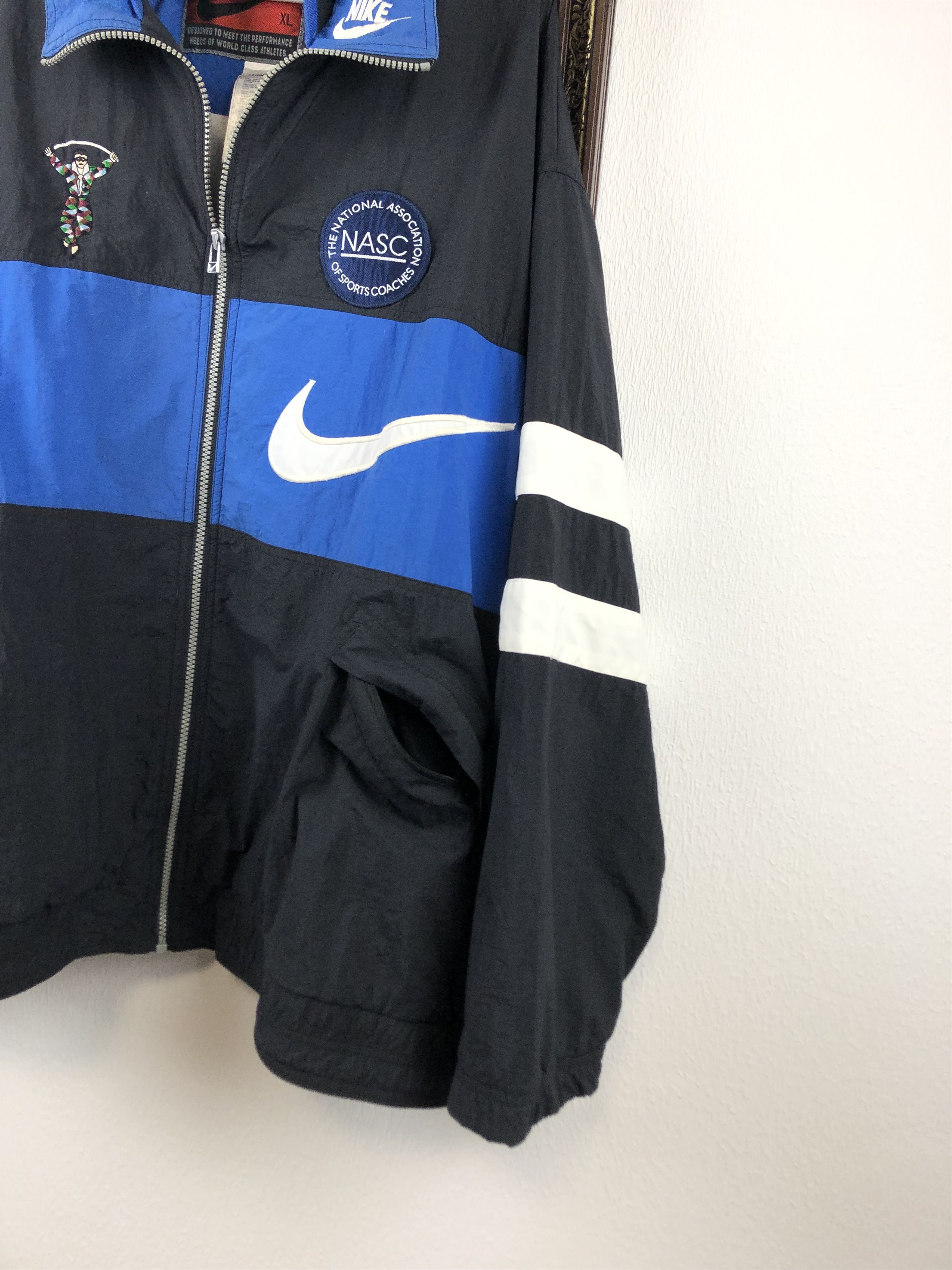 Nike Vintage Nike Harlequins Rugby Union Jacket Track Rare NASC Size US XL / EU 56 / 4 - 9 Thumbnail