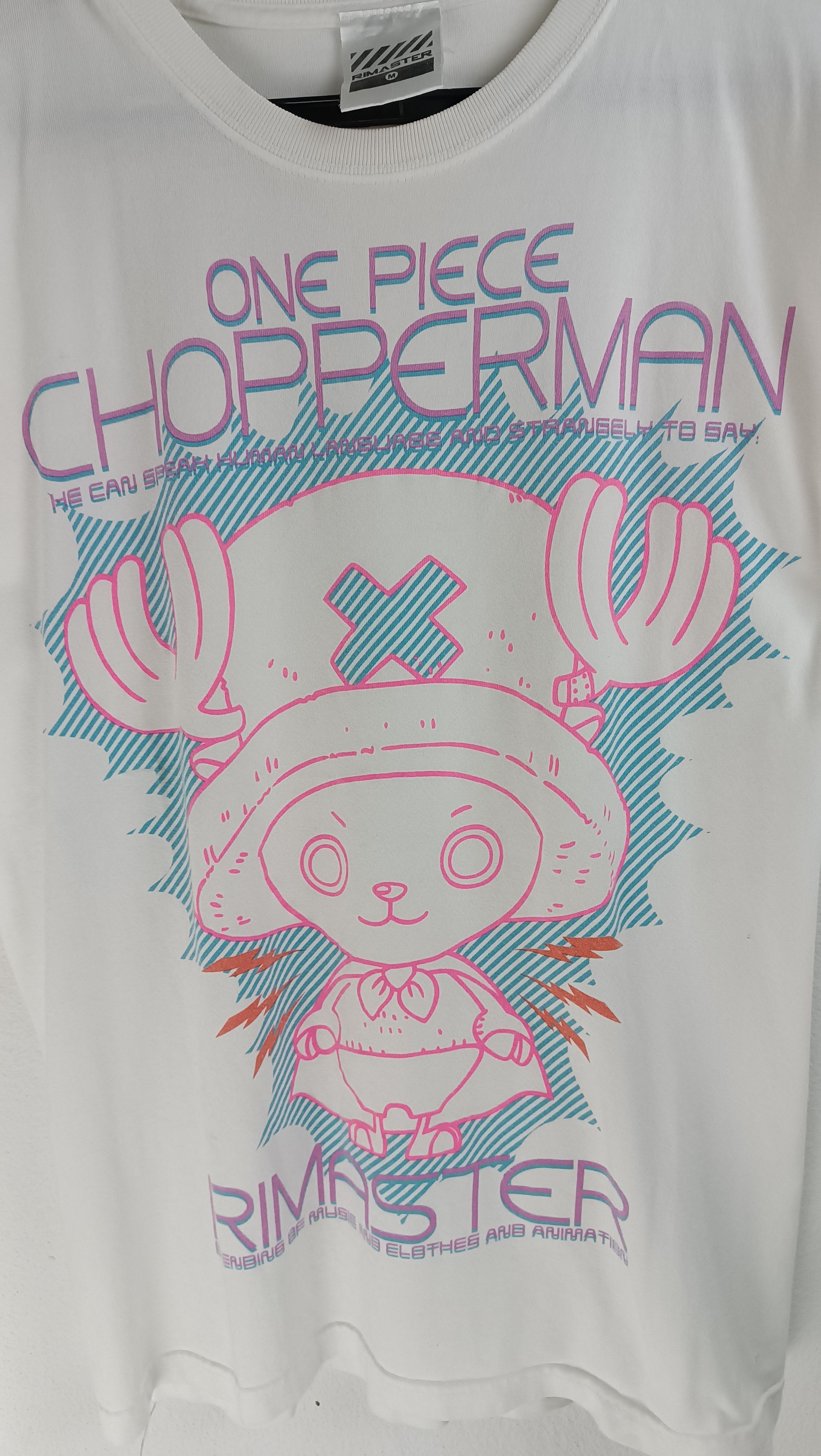 Anime VINTAGE ONE PIECE TONY TONY CHOPPER TEE bleach naruto Size US M / EU 48-50 / 2 - 13 Thumbnail