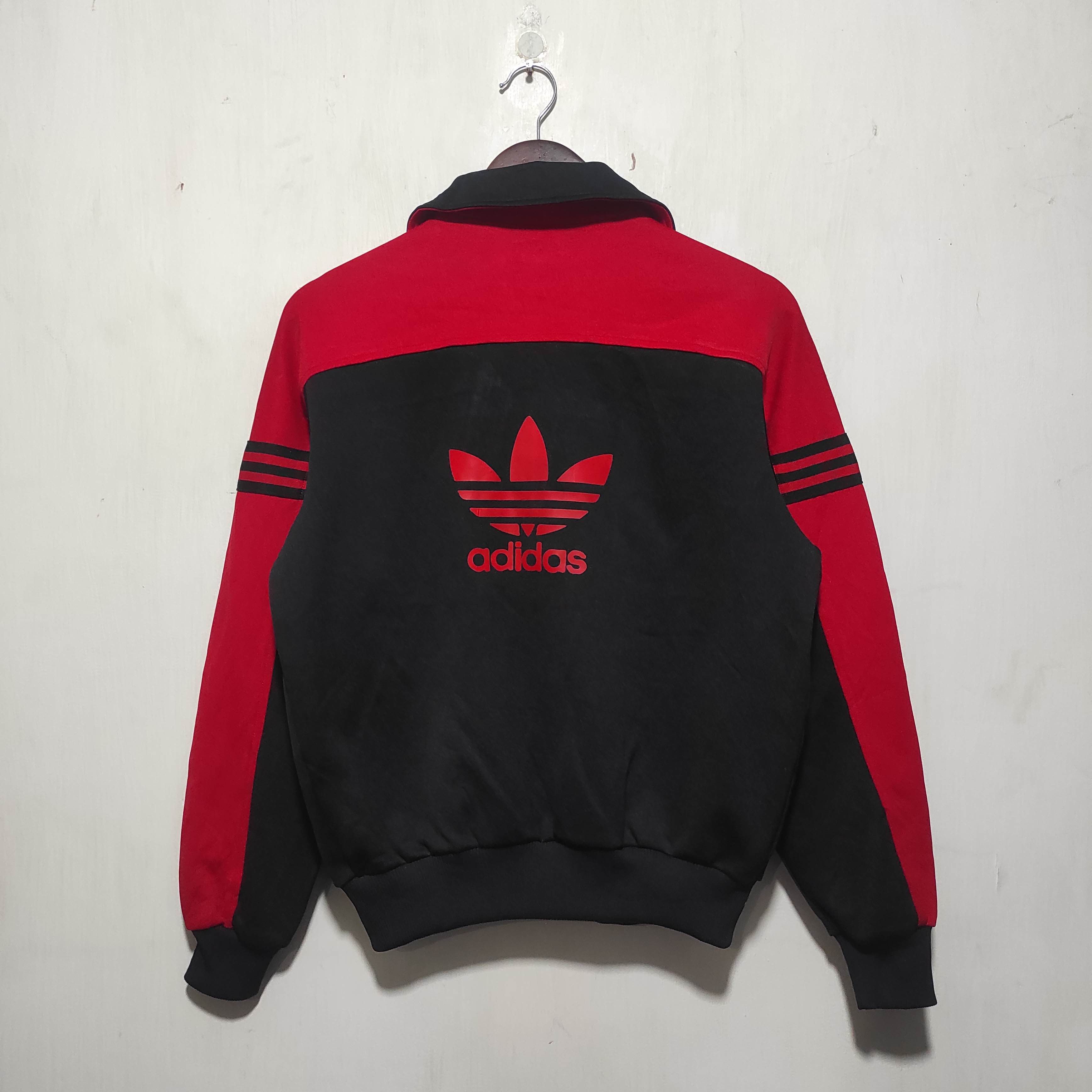 Adidas Vintage 80s Adidas West Germany Descente Tracktop Size US M / EU 48-50 / 2 - 14 Thumbnail
