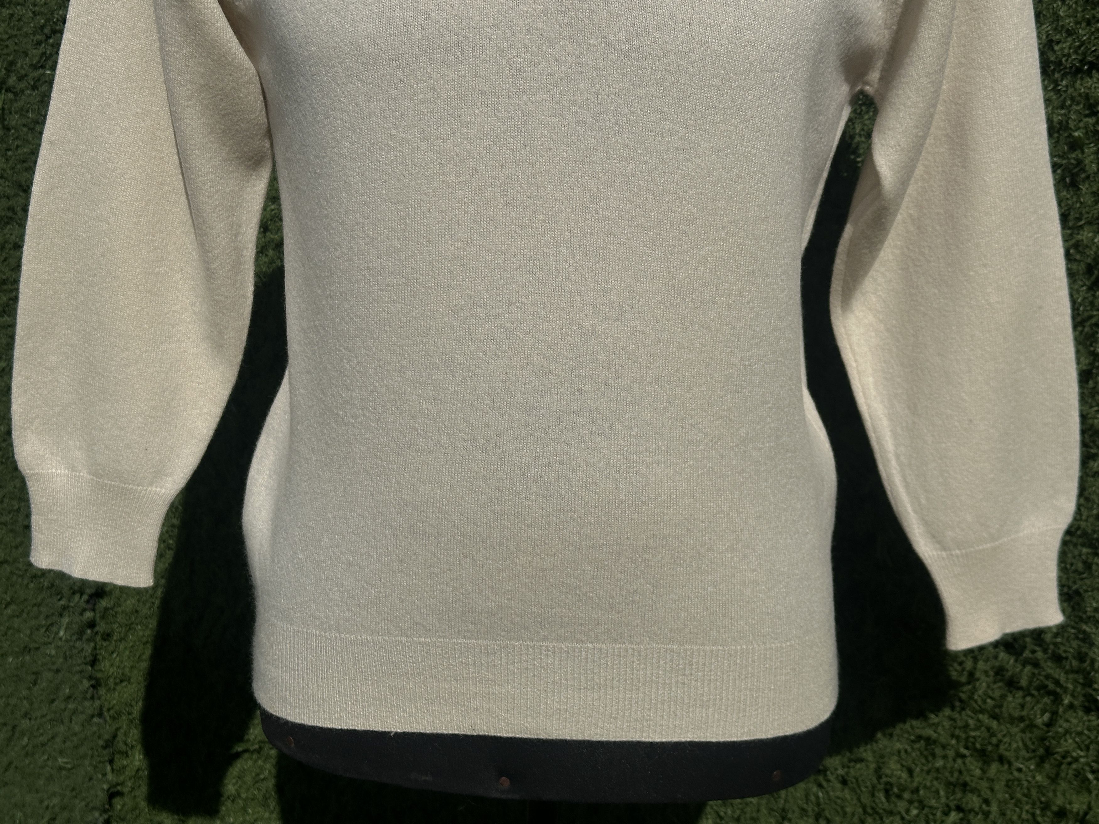 The Row The Row Cashmere Silk Knit Sweater Boxy Cropped Size M Size M / US 6-8 / IT 42-44 - 9 Thumbnail