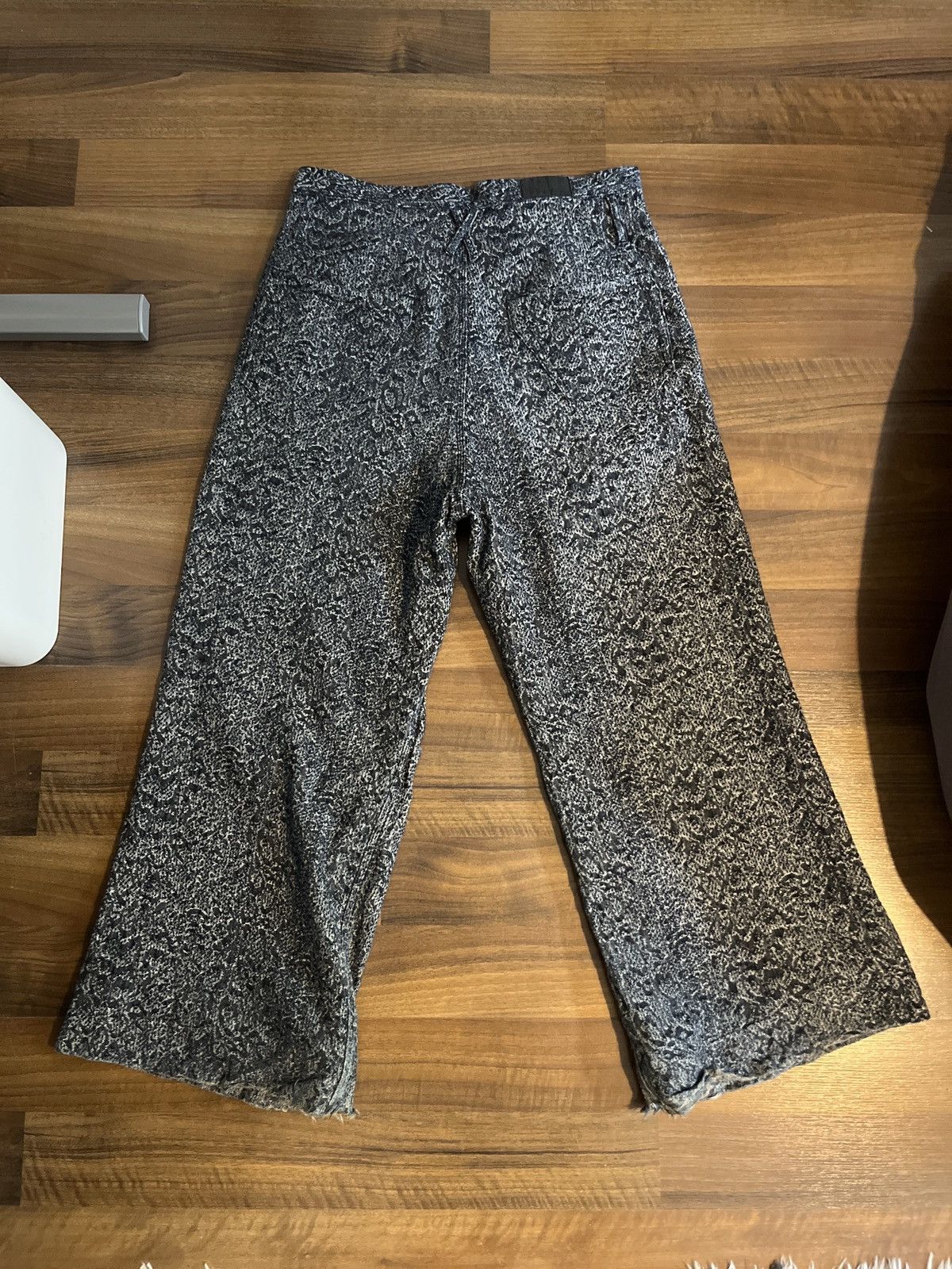 KOZABURO Kozaburo S/S ’24 Blue Jacquard Jeans Size US 34 / EU 50 - 2 Thumbnail