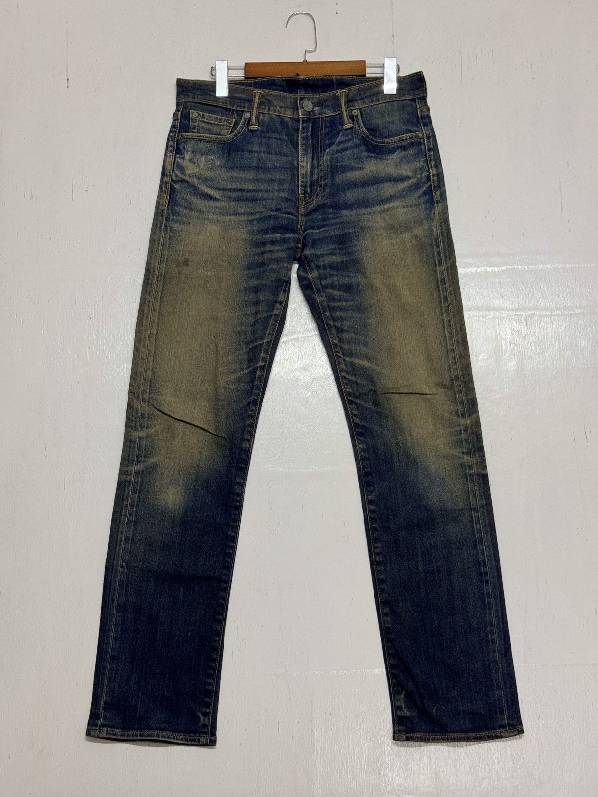 Levi's × Vintage Levis Model 513 Sunfaded Size US 34 / EU 50 - 3 Thumbnail