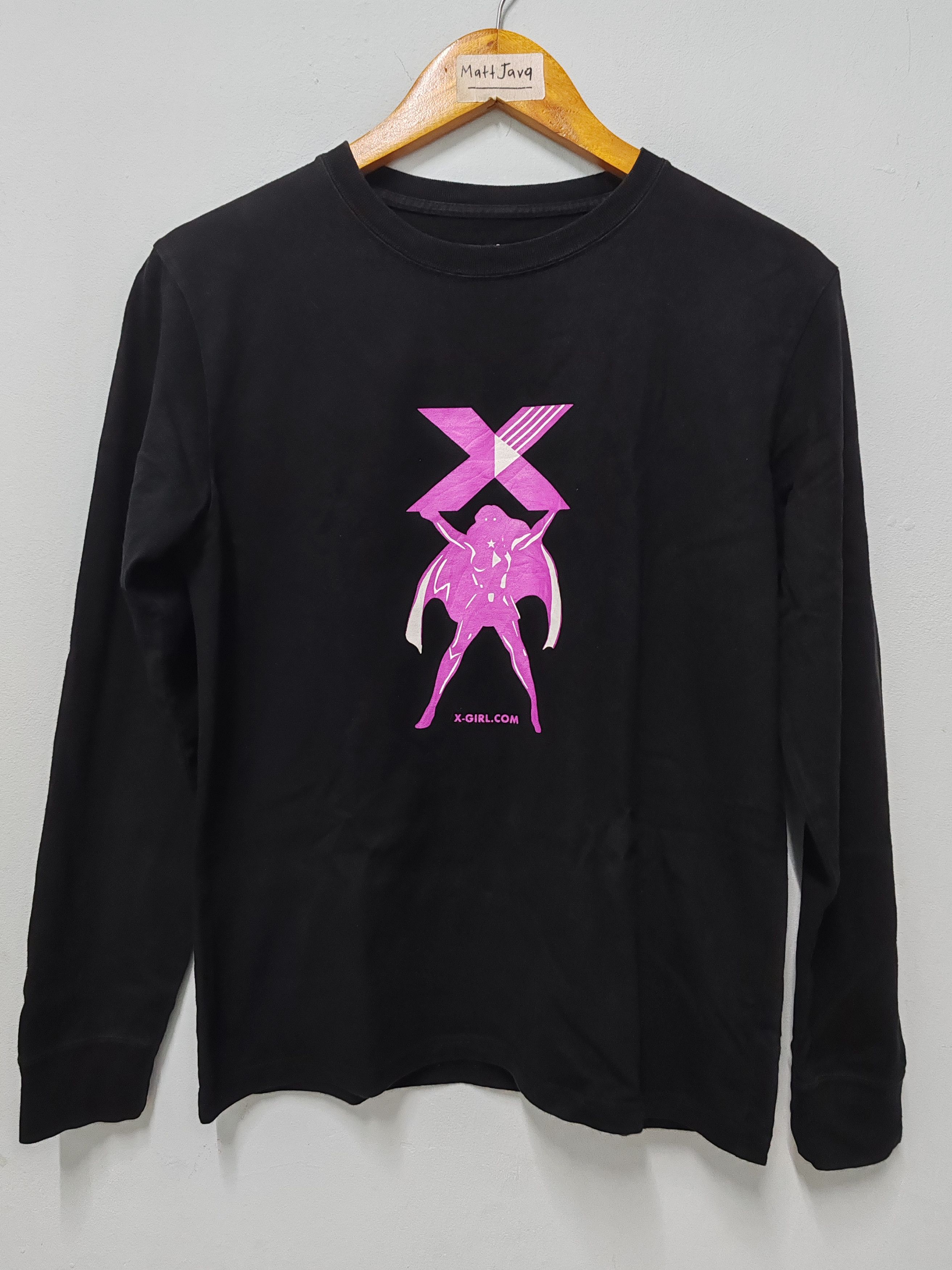 X-Girl X-Girl Wonder Women Long Sleeve JAPAN Designer Miyake Size S / US 4 / IT 40 - 2 Thumbnail