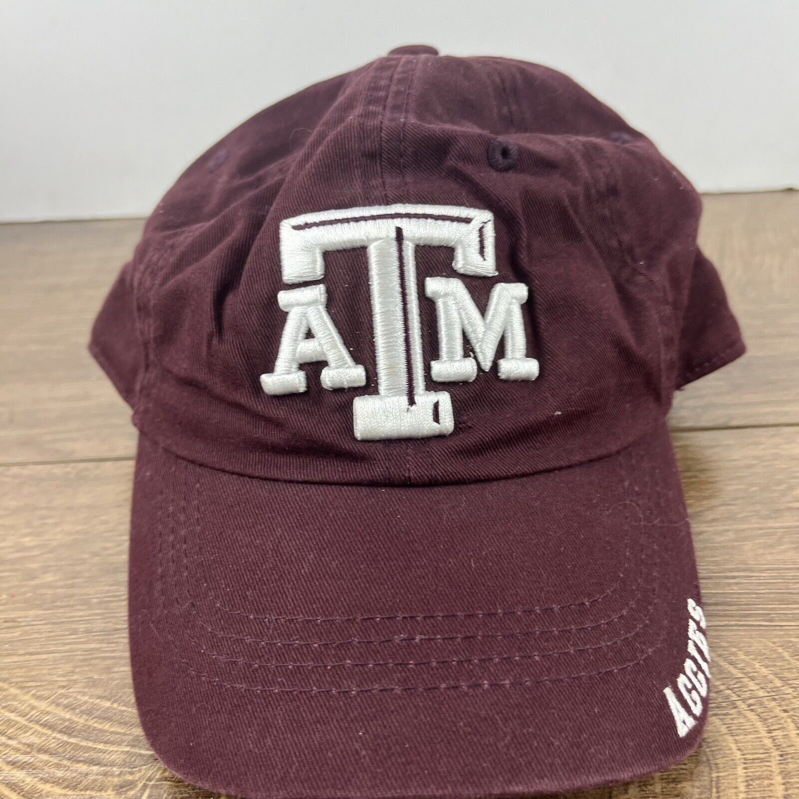 Other Texas A&M Aggies Hat Maroon Aggies Hat Adjustable Hat Red Ha Size ONE SIZE - 5 Thumbnail