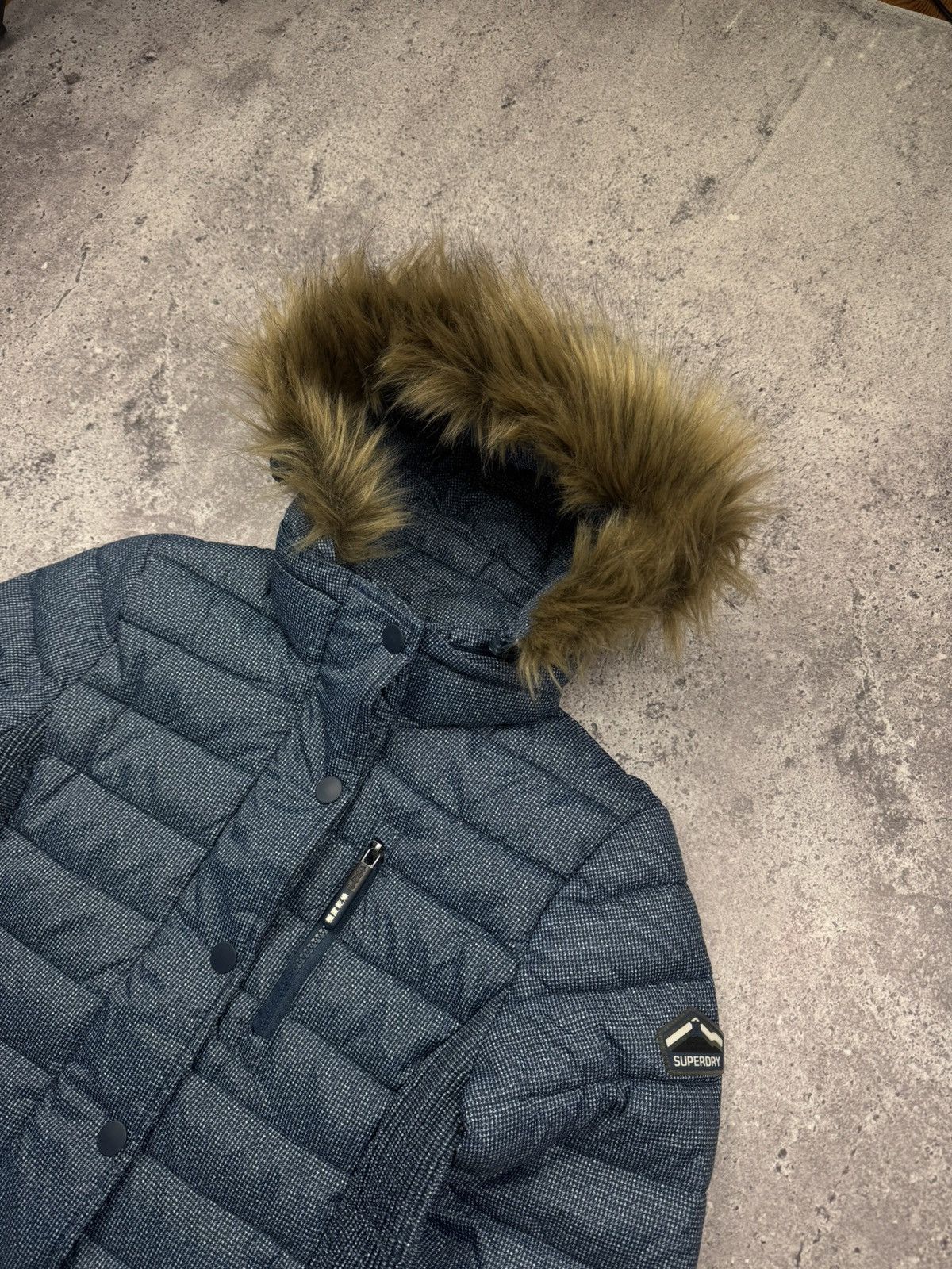 Superdry Superdry Y2K Super Fur Hoodie Jacket LGB Japanese style Size S / US 4 / IT 40 - 3 Thumbnail