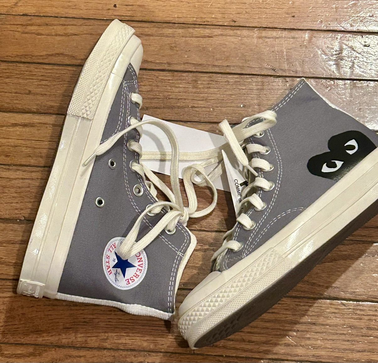 Converse Converse Chuck 70 (Comme des Garçons) High “Steel Gray” Size US 7.5 / IT 37.5 - 4 Thumbnail