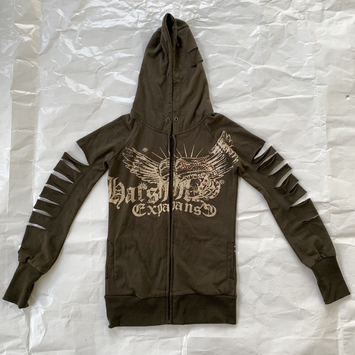 Designer × Hysteric Glamour × Vintage EXPANS ZIP HOODIE Size US S / EU 44-46 / 1 - 1 Thumbnail