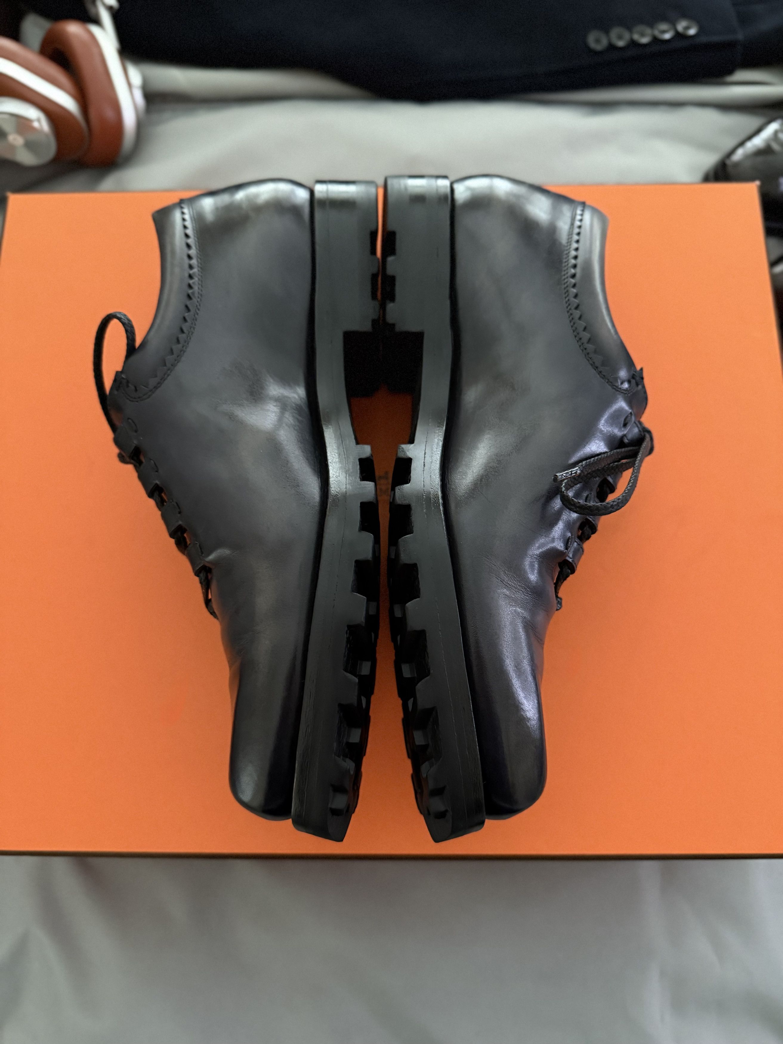 Berluti Coveted Rare $2,500 Stunning Burnished Patina Godly Details Size US 7.5 / EU 40-41 - 22 Thumbnail
