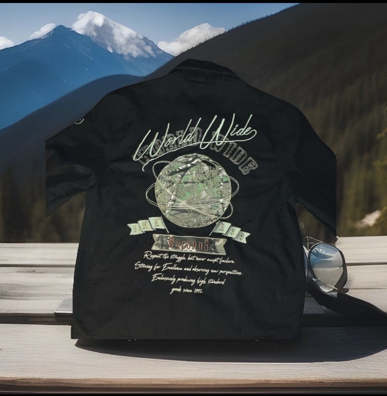 Other *LIMITED EDITION* “WORLD WIDE RECORDS” OUTERWEAR (SIZE M) Size US L / EU 52-54 / 3 - 1 Thumbnail