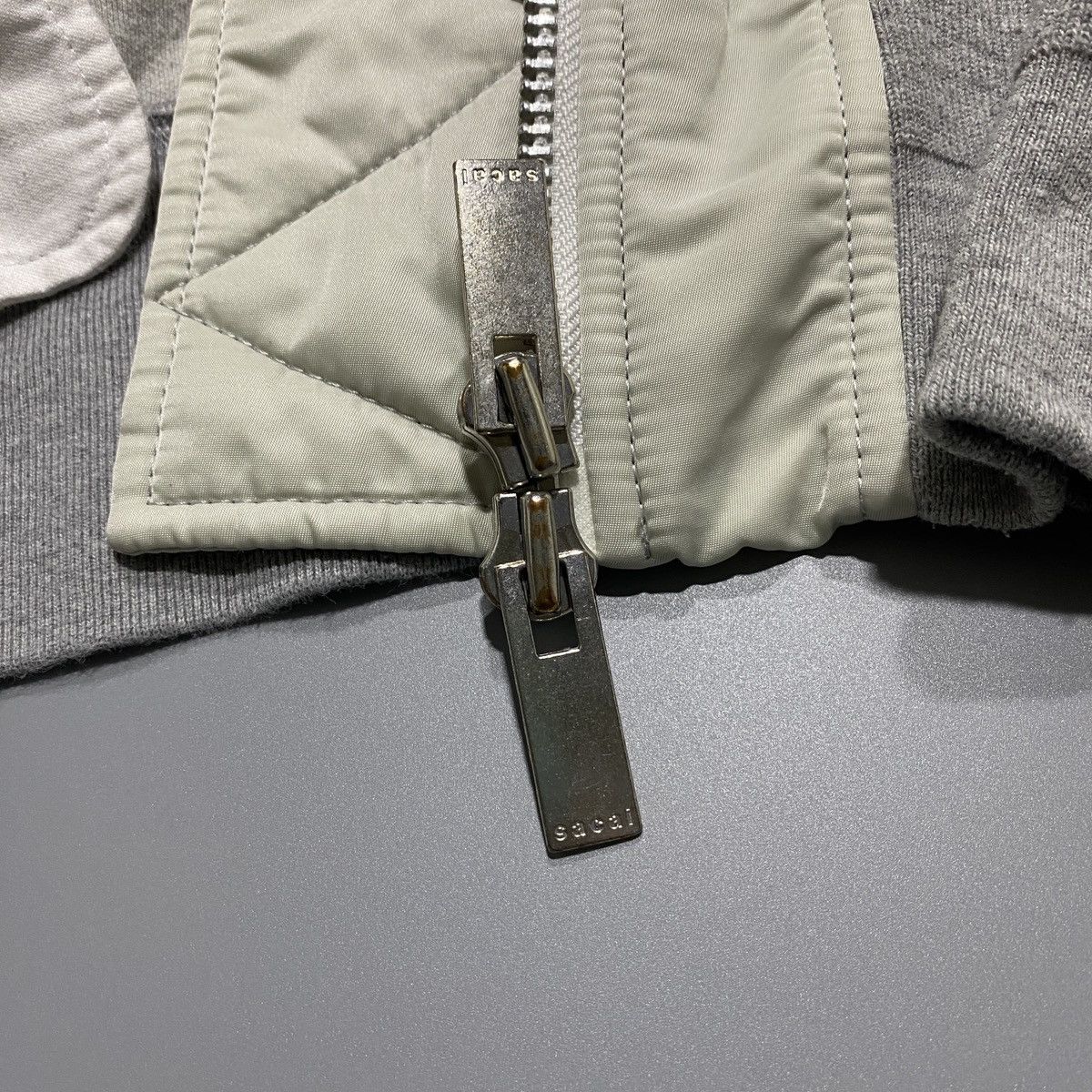 Sacai AW21 Nylon Twill Sponge Blouson Jacket Size XS / US 0-2 / IT 36-38 - 12 Thumbnail