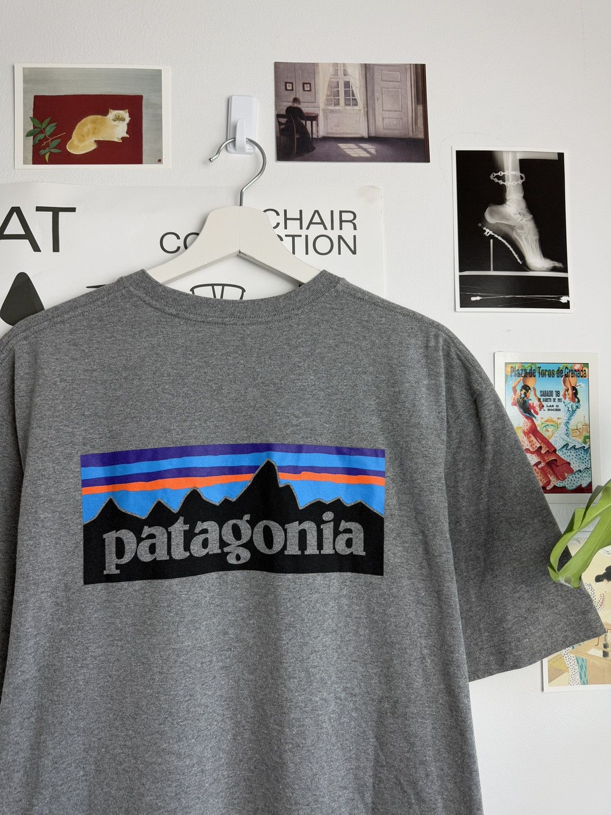 Designer × Patagonia Patagonia big logo baggy t-shirt L surf skate designer rare Size US L / EU 52-54 / 3 - 4 Thumbnail
