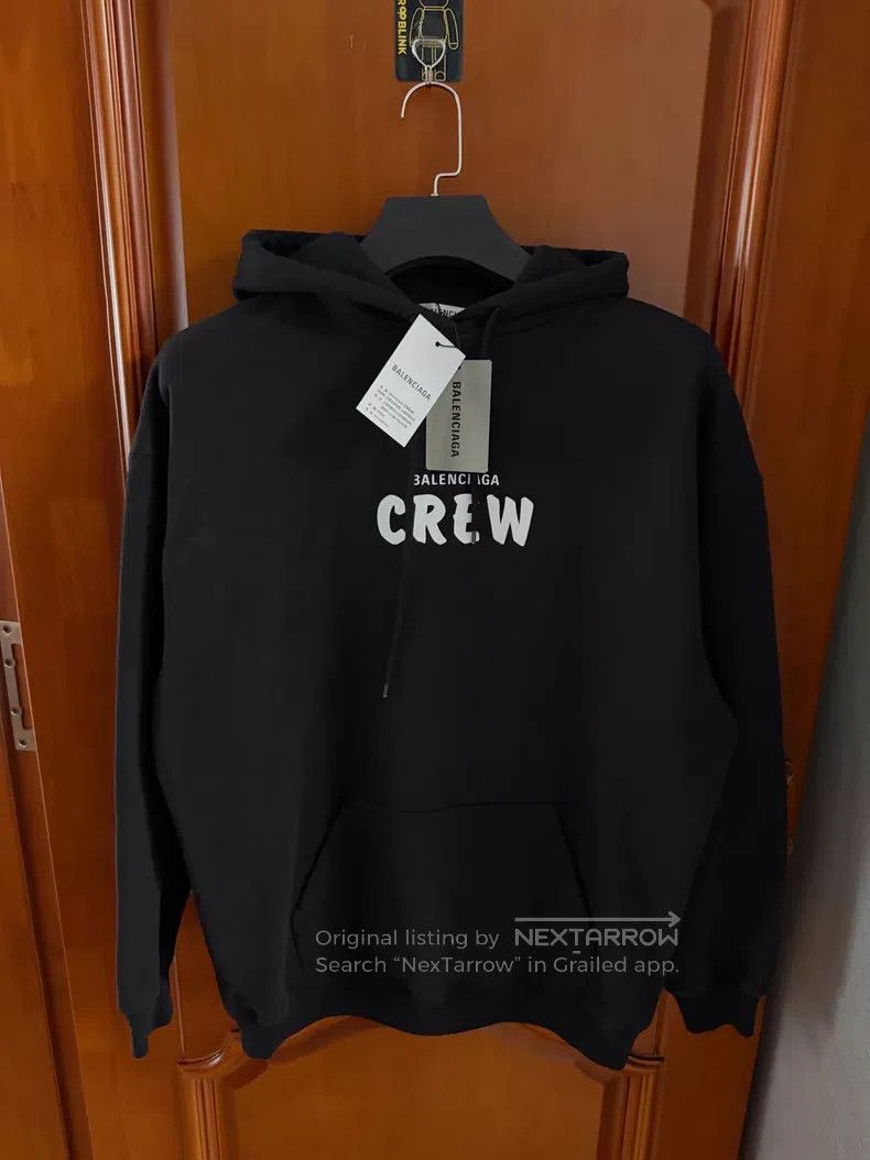 Balenciaga Balenciaga Black Hoodie Size US XS / EU 42 / 0 - 1 Thumbnail