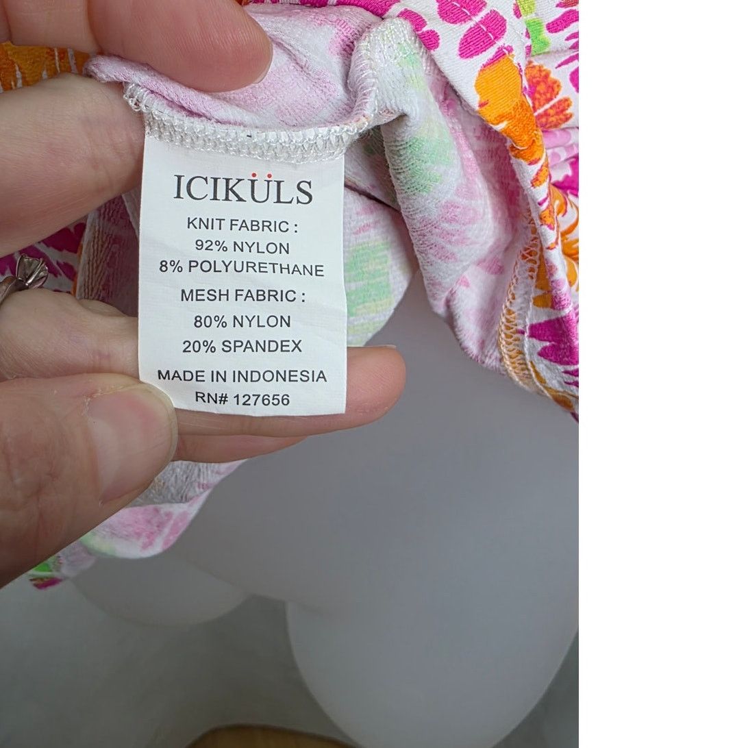 Other Icikuls Long Sleeve Mesh Multi Colored Quick Dry Top Size L Size L / US 10 / IT 46 - 8 Thumbnail