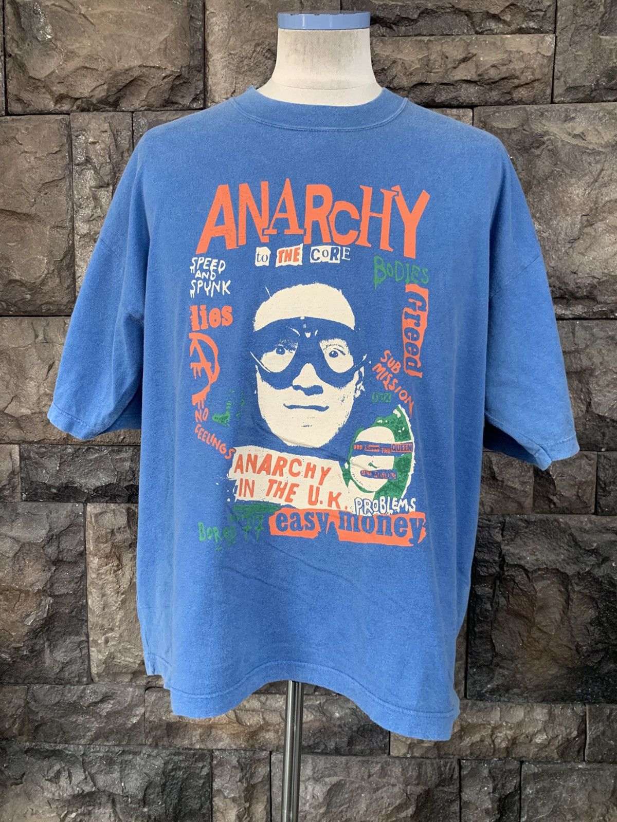 Band Tees Vintage 90s Sex Pistols Anarchy In The UK Punk Rock Band Size US L / EU 52-54 / 3 - 1 Thumbnail
