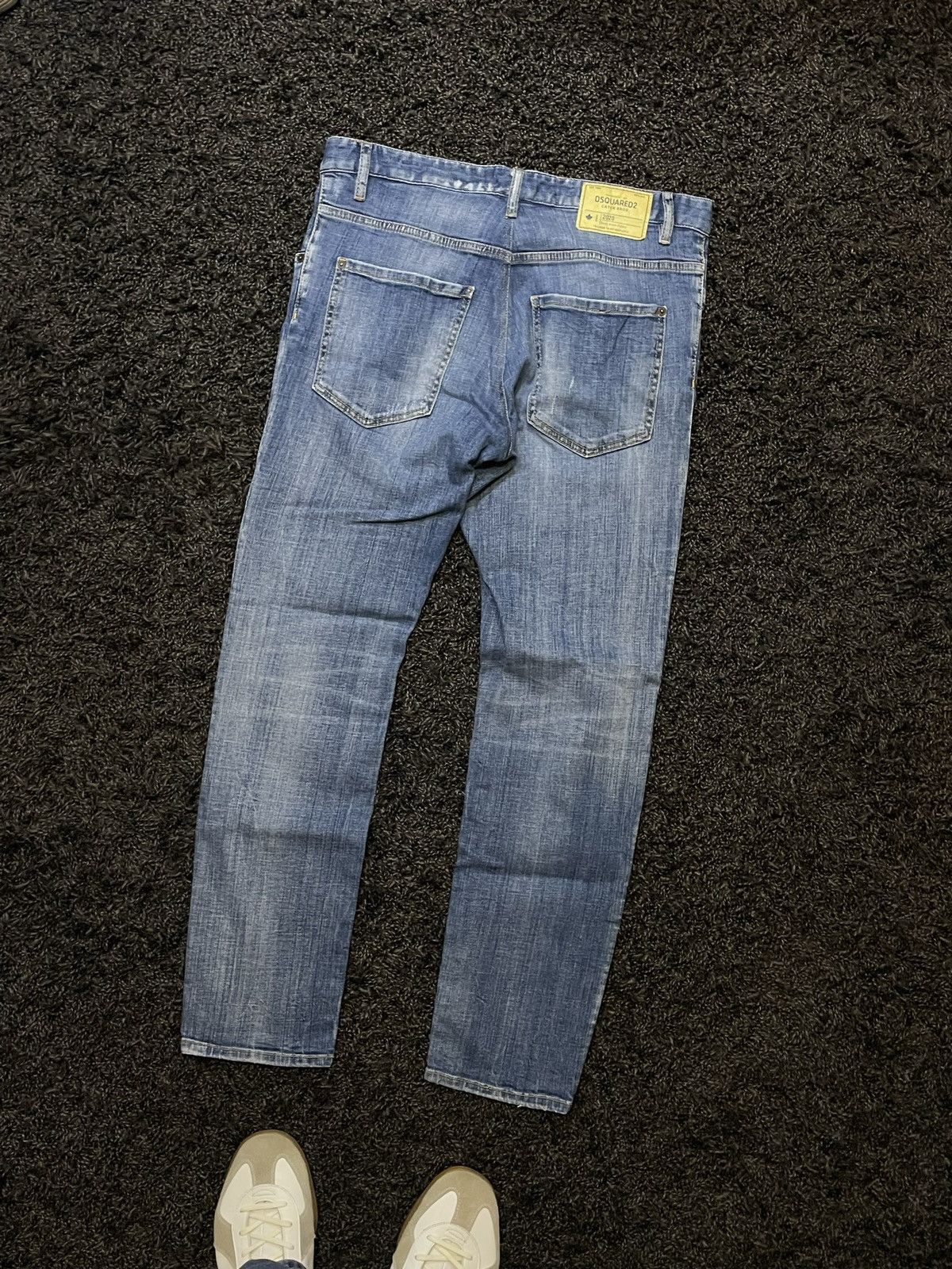 Dsquared2 Dsquared luxury distressed jeans baggy Y2K Size US 36 / EU 52 - 1 Thumbnail