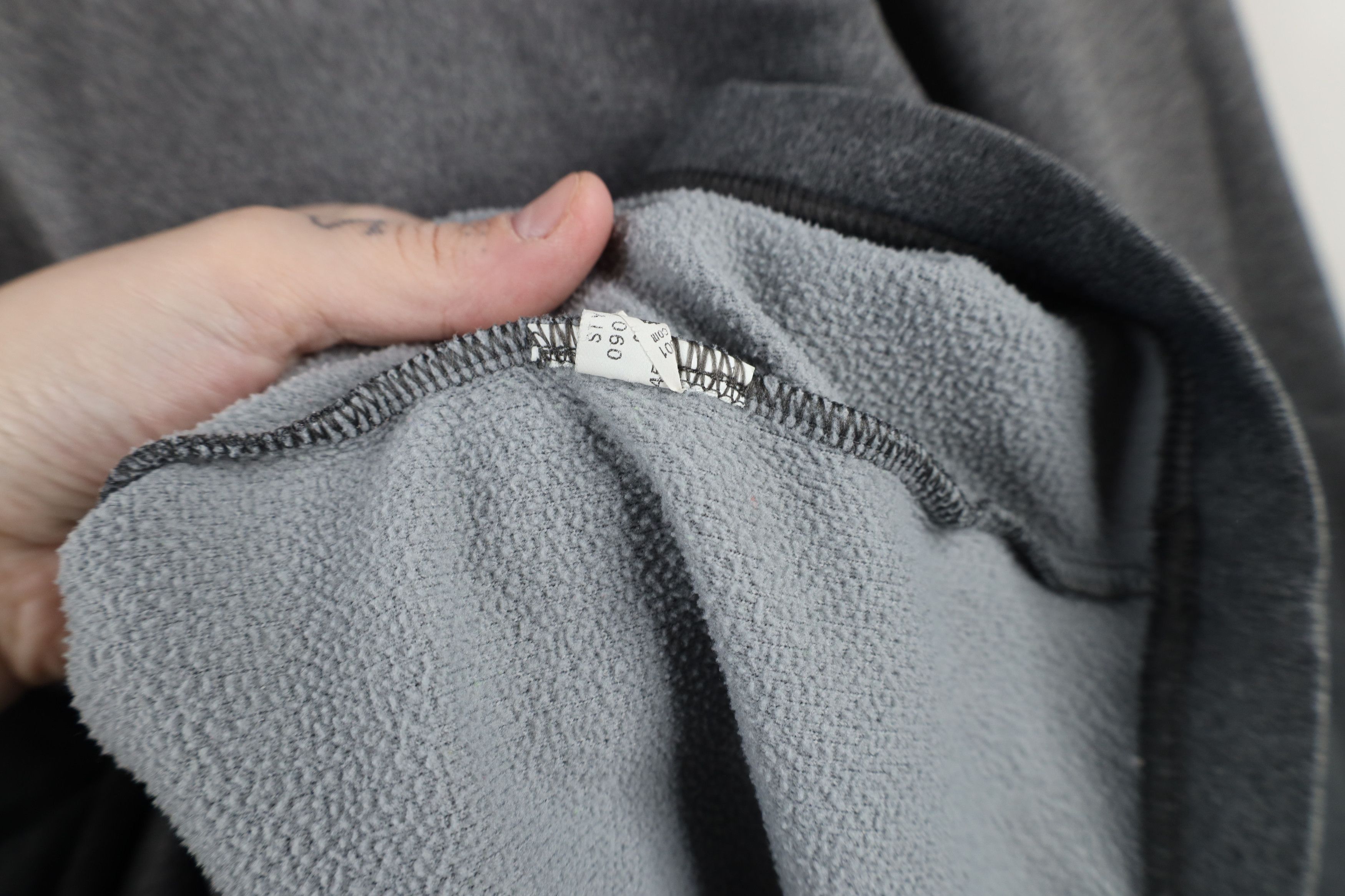 Under Armour × Vintage Under Armour Fit Fleece Lined Half Zip Pullover Sweater Gray Size US L / EU 52-54 / 3 - 9 Thumbnail
