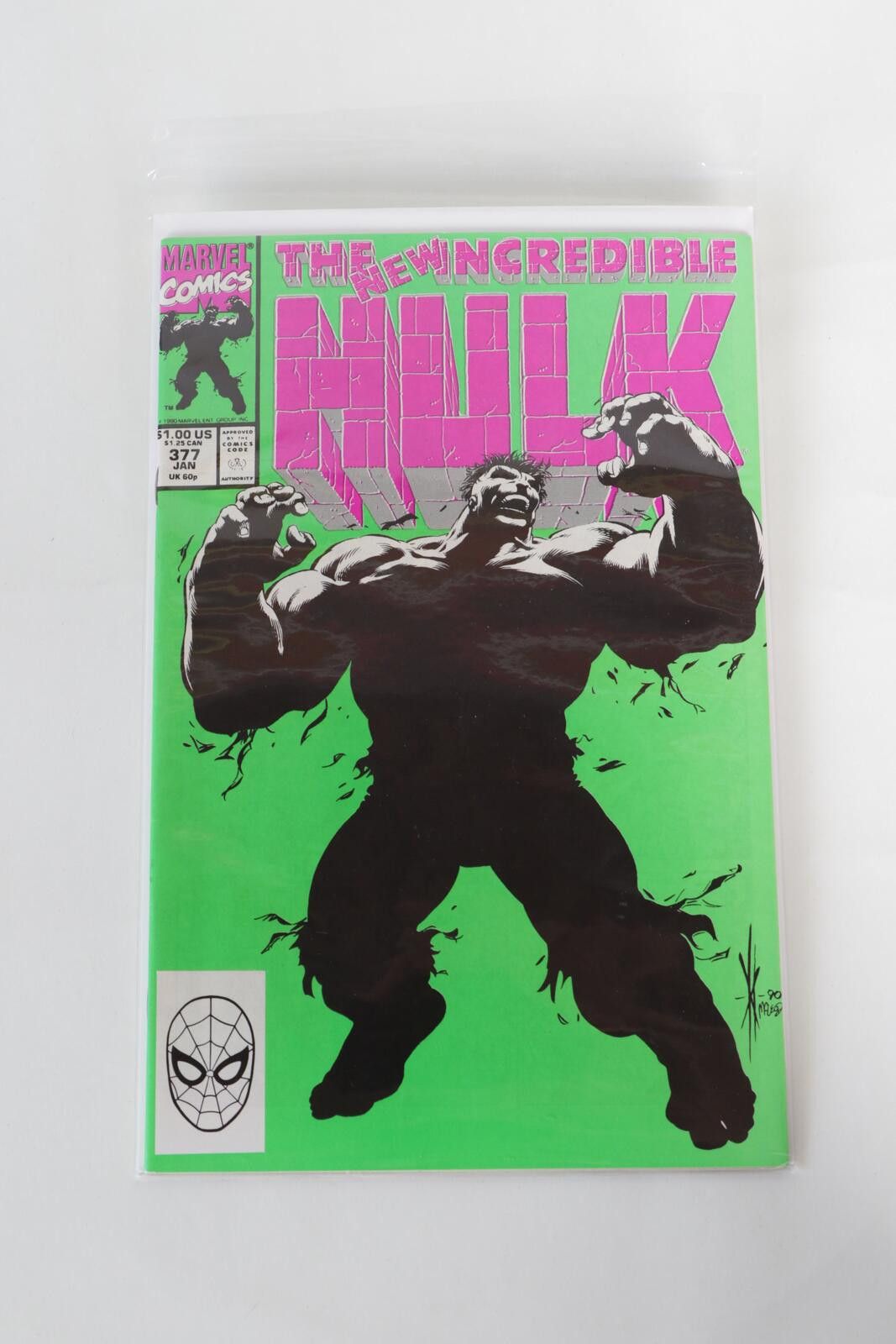 Marvel Comics 90's Marvel Comics The New Incredible Hulk JAN 377 Comics Size ONE SIZE - 1 Thumbnail