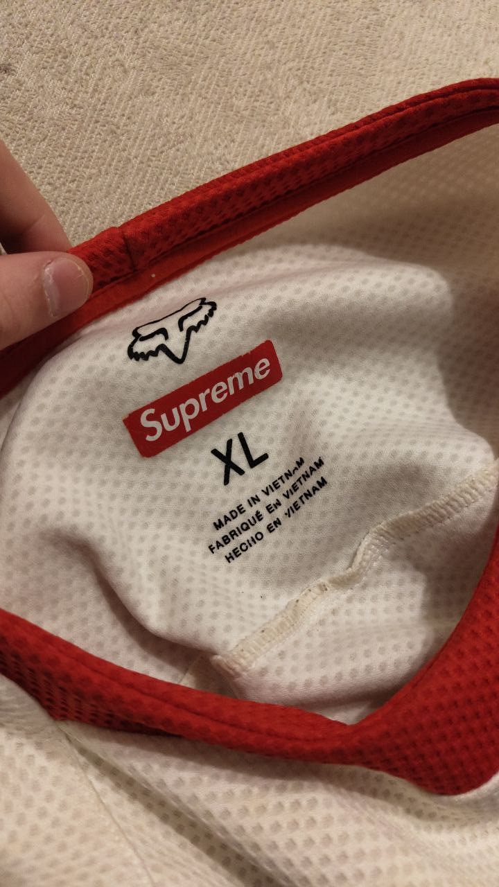 Fox Racing × Supreme SUPREME FOX RACING JERSEY Size US XL / EU 56 / 4 - 3 Thumbnail
