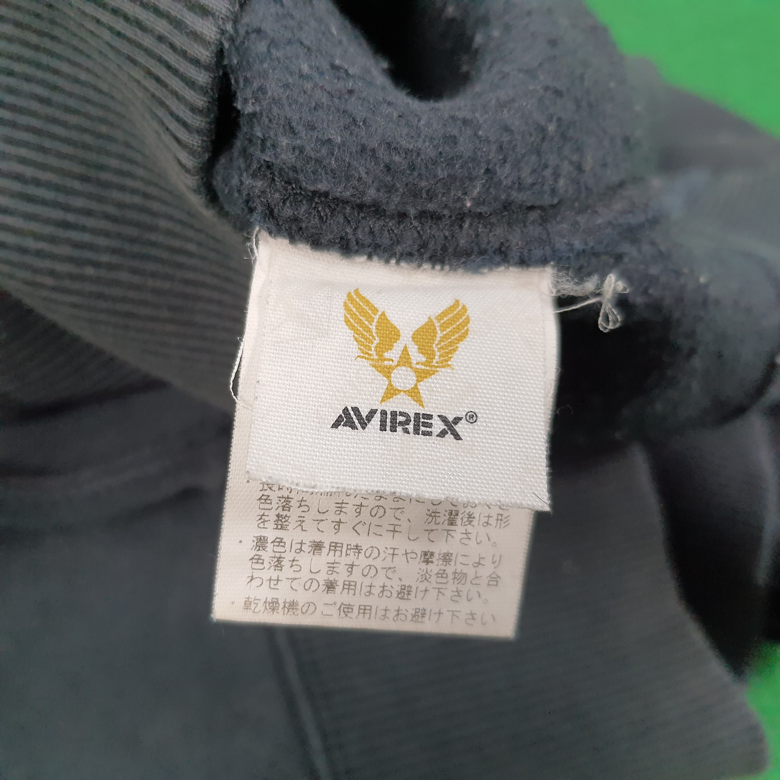 Avirex × Vintage Vintage Avirex Luxury Streetwear Spell Out Sweatshirt Size US S / EU 44-46 / 1 - 7 Thumbnail