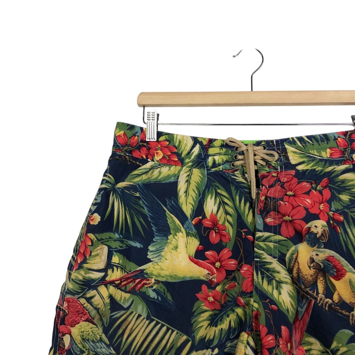Polo Ralph Lauren 📌Vintage Short Pants Full Print Forest Polo Ralph Lauren Size US 32 / EU 48 - 8 Thumbnail