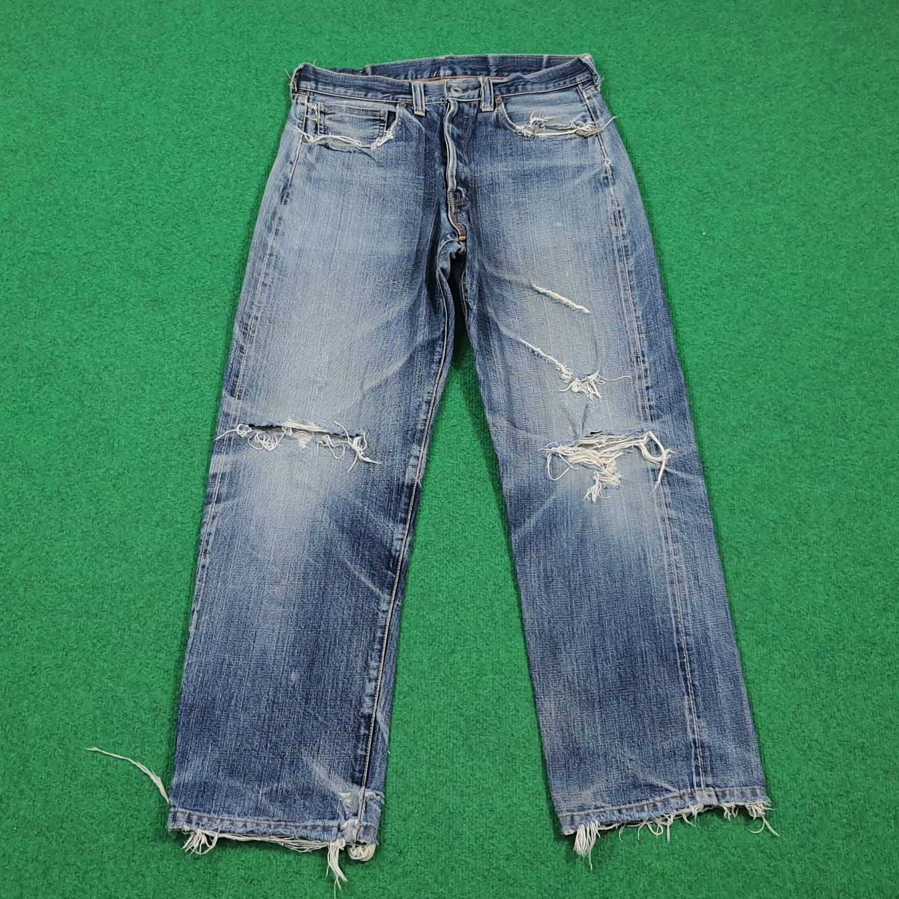 The Real McCoy's The Real McCoy's Joe McCoy Selvedge Denim Jeans E1N31 Size US 30 / EU 46 - 1 Thumbnail