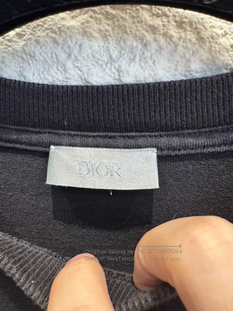 Dior Dior Black logo letter embroidery short-sleeved T-shirt Size US S / EU 44-46 / 1 - 2 Thumbnail
