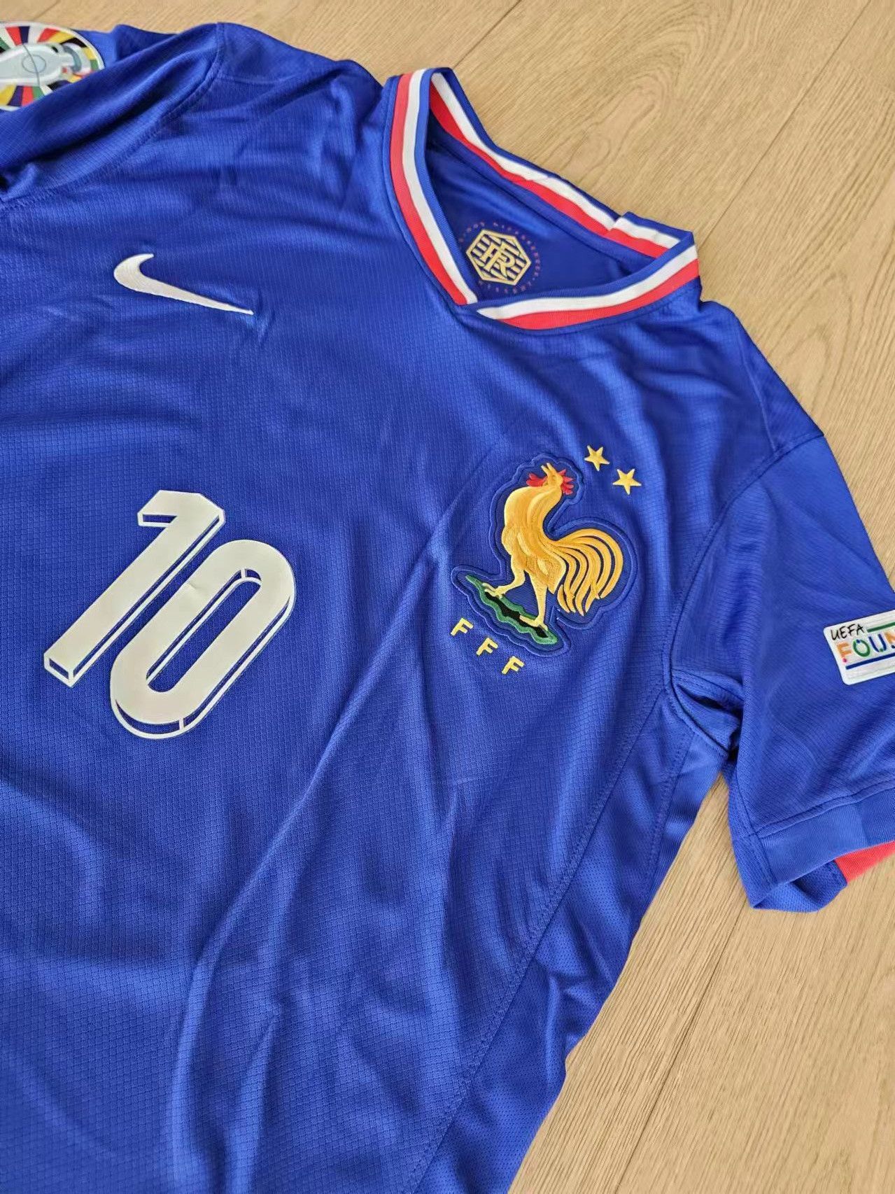 Other 2024 France #10 Mbappé Jersey Size US M / EU 48-50 / 2 - 4 Thumbnail