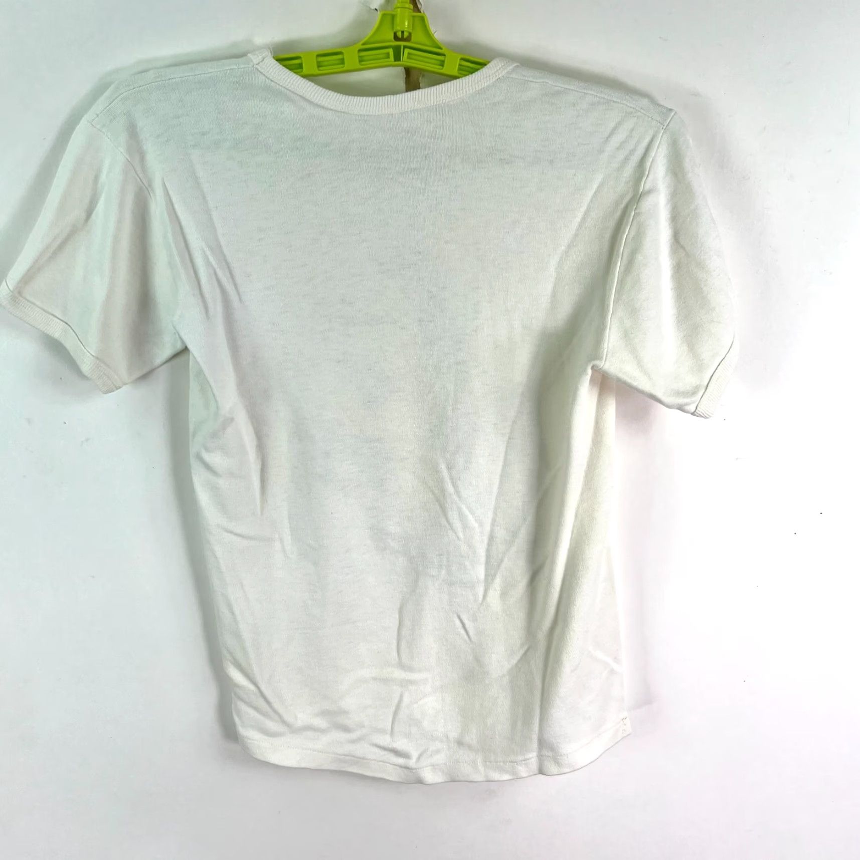 Vintage **Kenya Giraffe Vintage T-Shirt Small USA 34 Classic Fit White Cotton** User: **Kenya Giraffe Vintage T-Shirt Size 34 Small USA White Cotton** Size XXS / US 00 / IT 34 - 3 Thumbnail