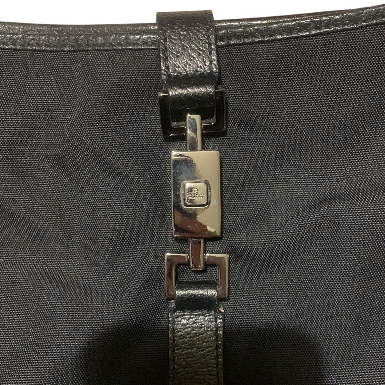 Gucci Vintage Gucci Black Nylon and Leather Jackie Size ONE SIZE - 3 Thumbnail