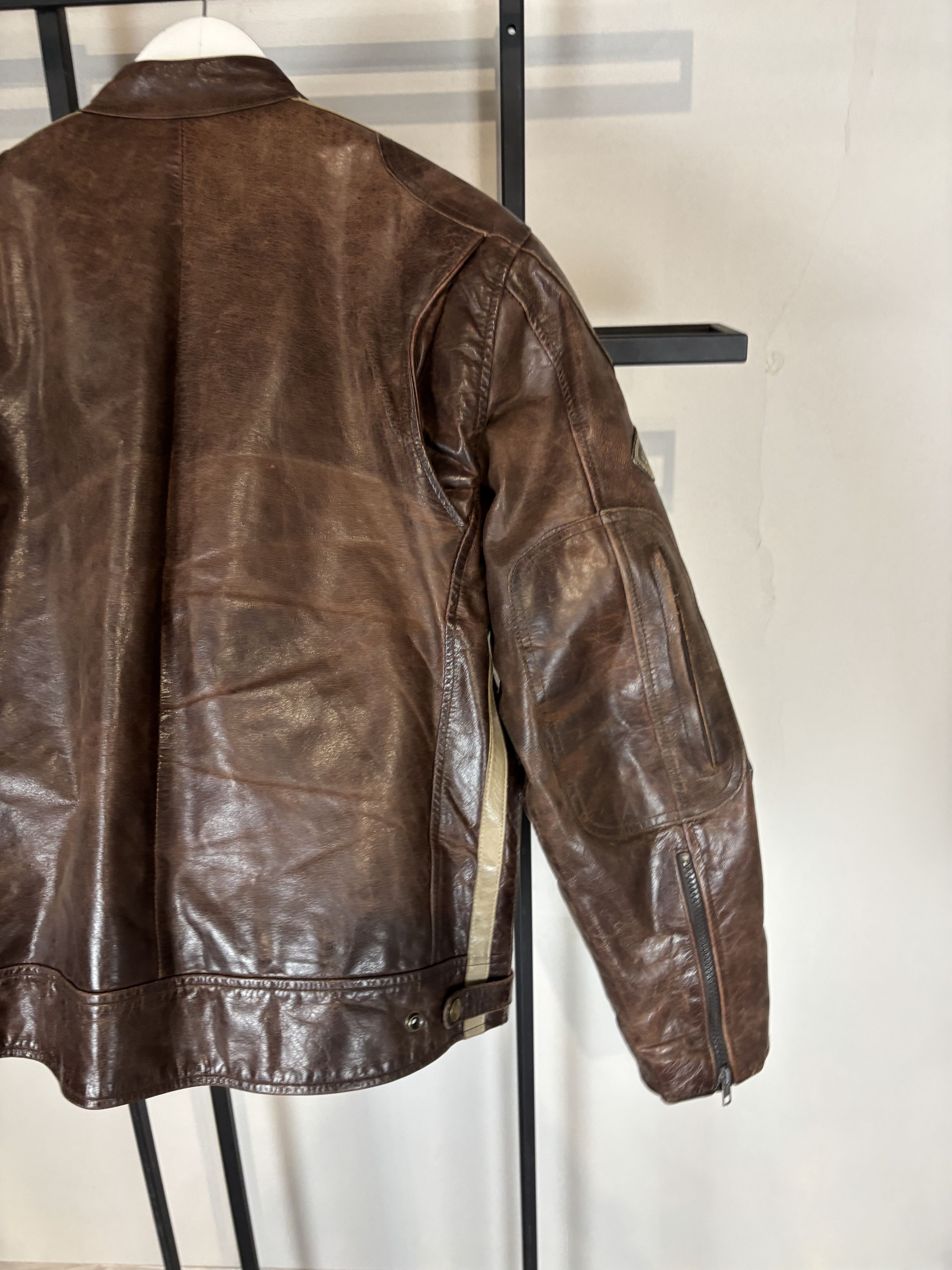Yohji Yamamoto vTG rick owens type racing cropped leather jacket mens Size US S / EU 44-46 / 1 - 10 Thumbnail