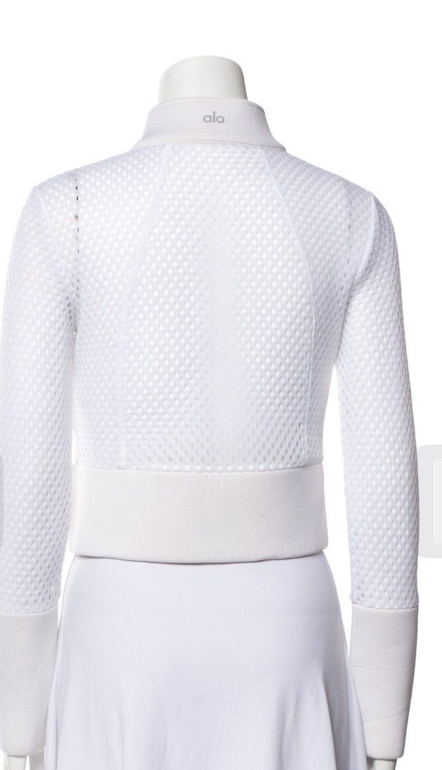 Alo Alo Yoga White Jacket Size XS / US 0-2 / IT 36-38 - 2 Thumbnail