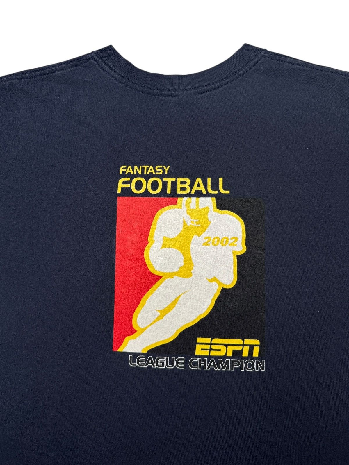 Vintage Vintage 2002 ESPN Fantasy Football League Champion Tee Shirt Size US L / EU 52-54 / 3 - 2 Thumbnail