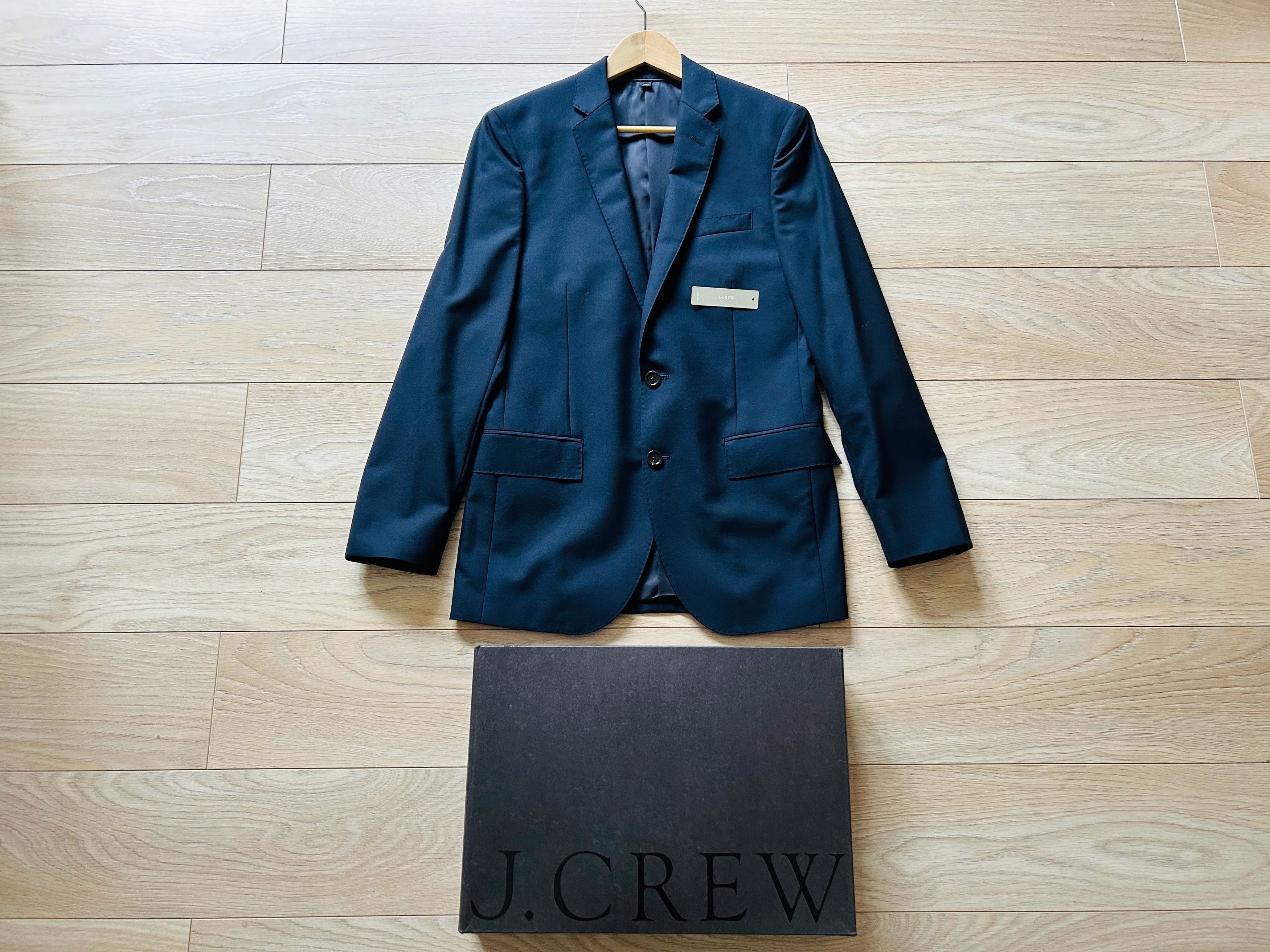 J.Crew Ludlow Jacket in Deep Navy Loro Piana Super 120's