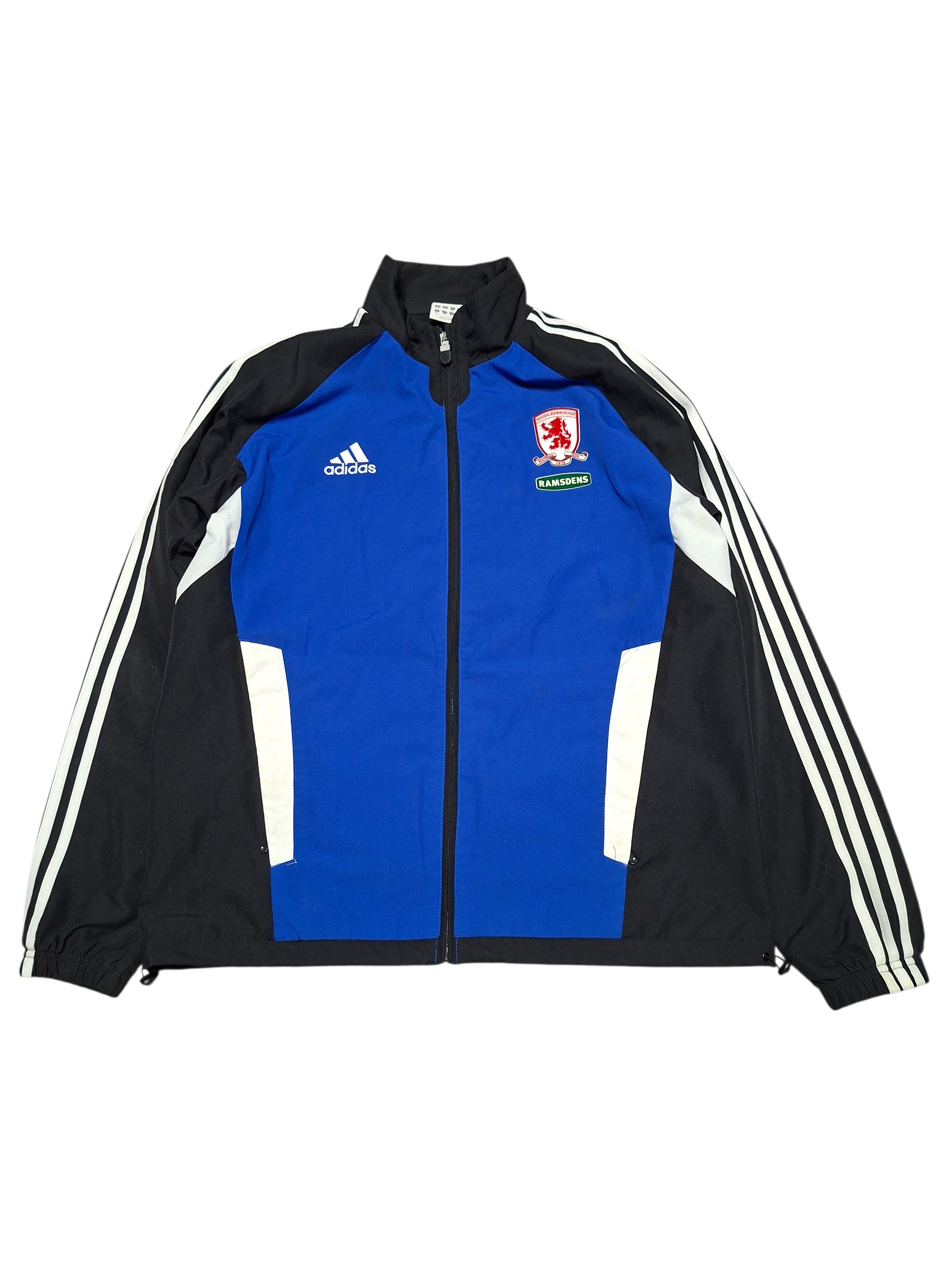 Adidas MIDDLESBROUGH ADIDAS VINTAGE 2011 NYLON JACKET Size US XL / EU 56 / 4 - 1 Thumbnail