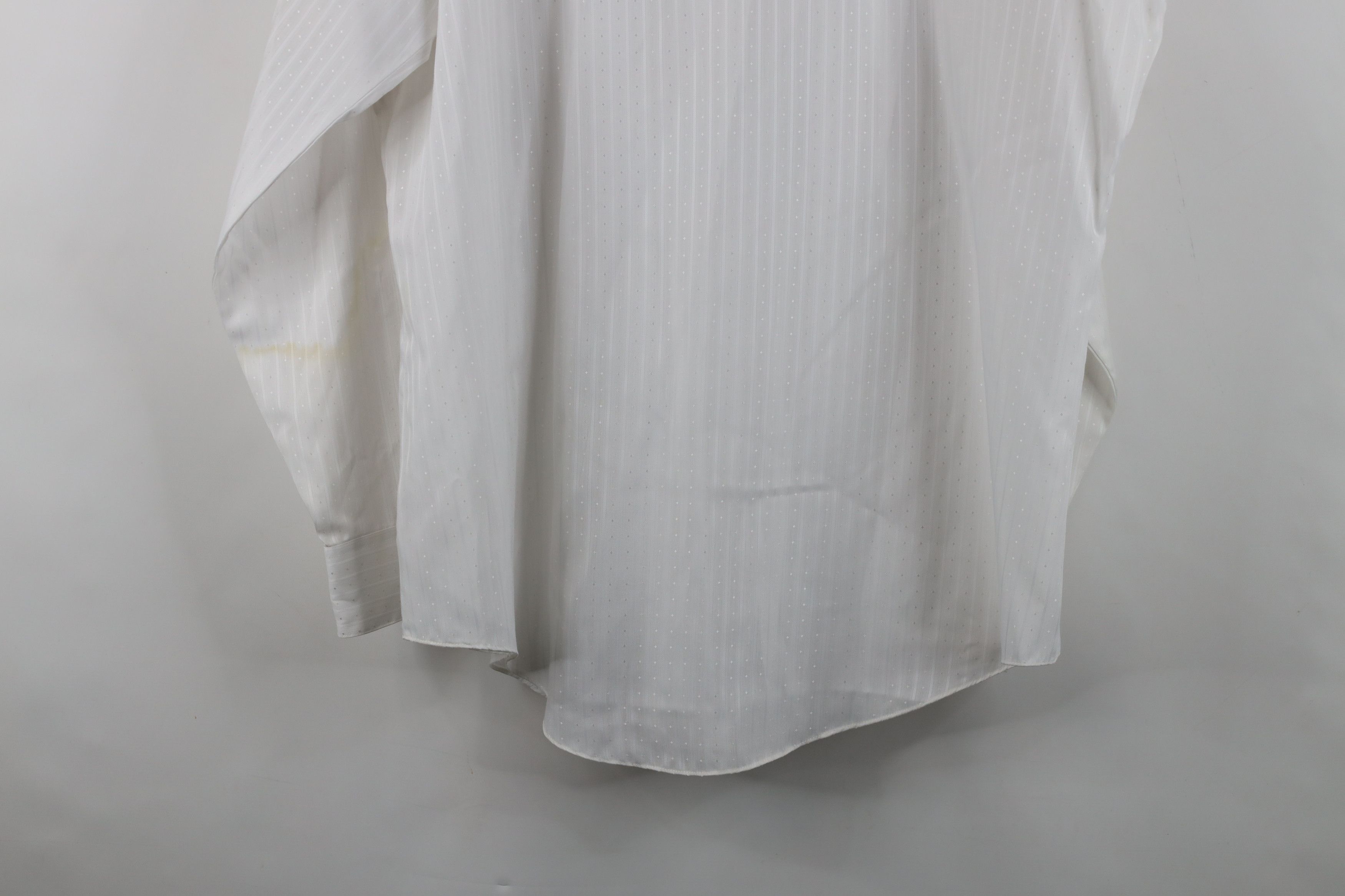 Vintage Vintage 70s Streetwear Diamond Striped Collared Button Shirt Size US M / EU 48-50 / 2 - 14 Thumbnail