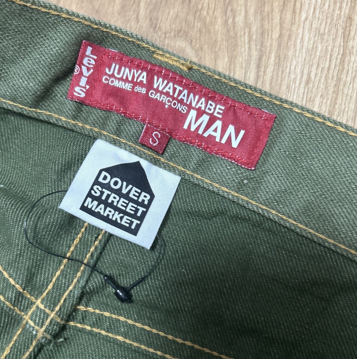 Dover Street Market Junya Watanabe aw06 Target Bullseye Denim Size US 30 / EU 46 - 2 Thumbnail