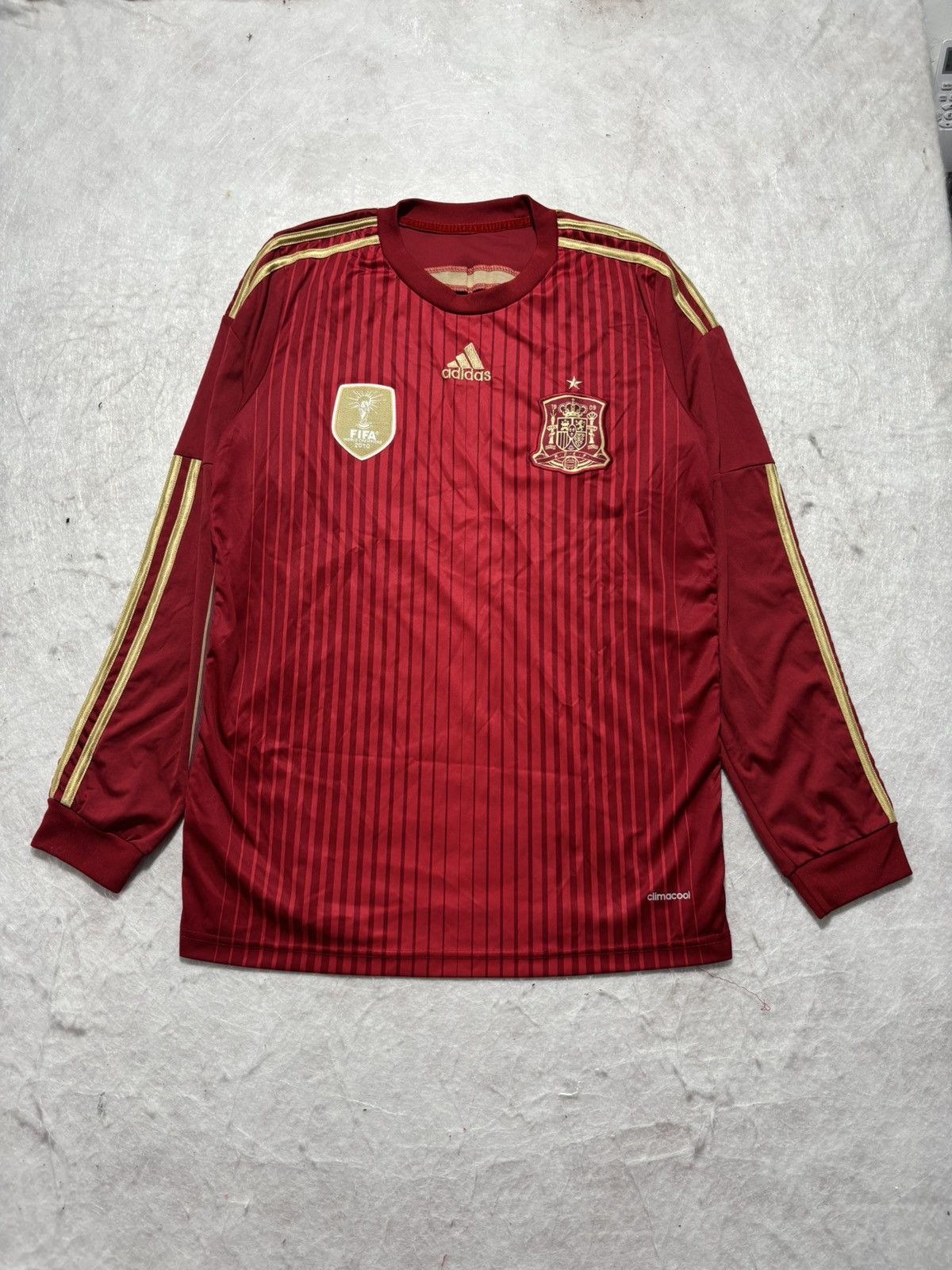 Adidas Spain World Cup 2010 Jersey Size US M / EU 48-50 / 2 - 1 Thumbnail