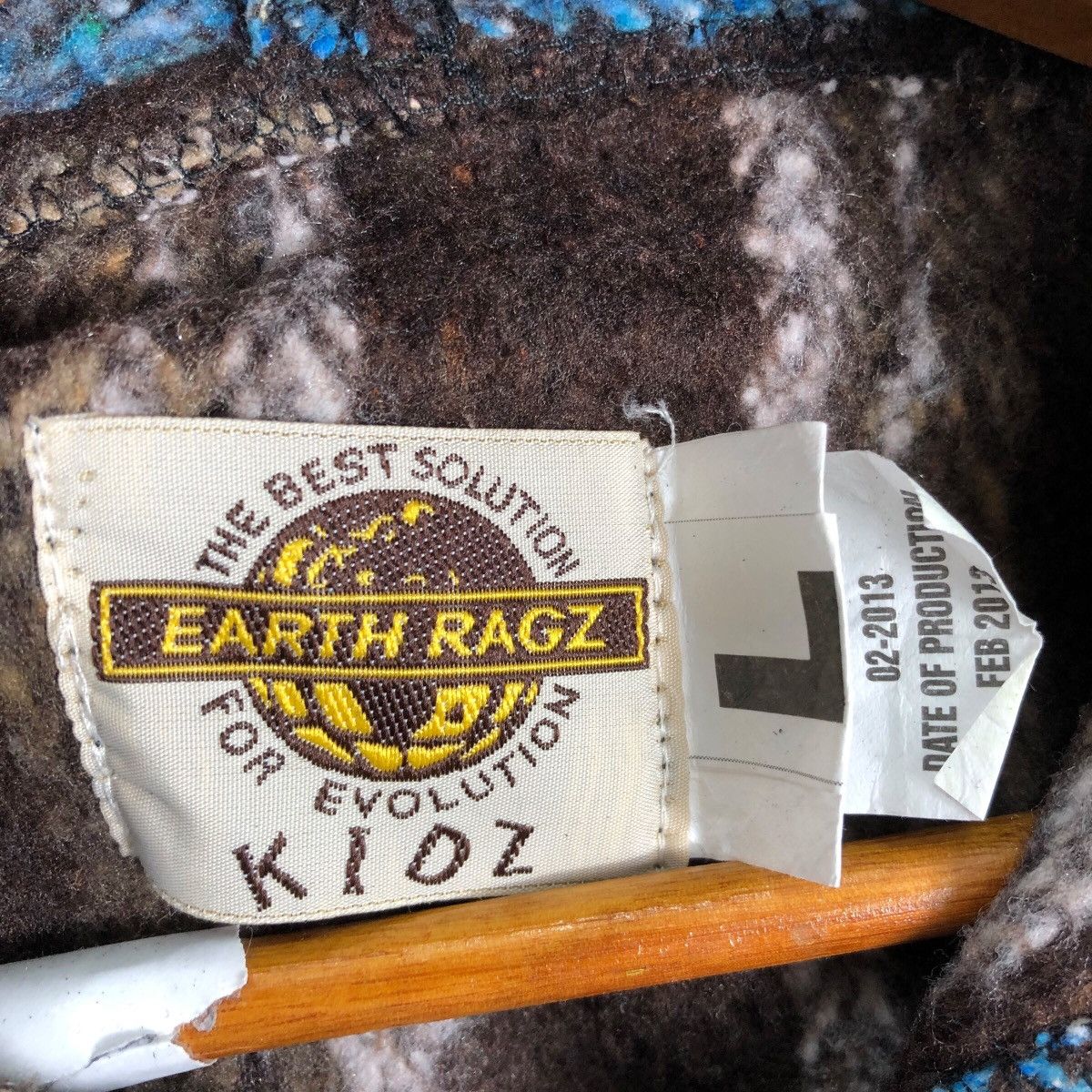 Mexicana Vintage 80s MEXICAN BAJA JOE Wool Hoodie Rag Made in Mexico Size L / US 10 / IT 46 - 6 Thumbnail