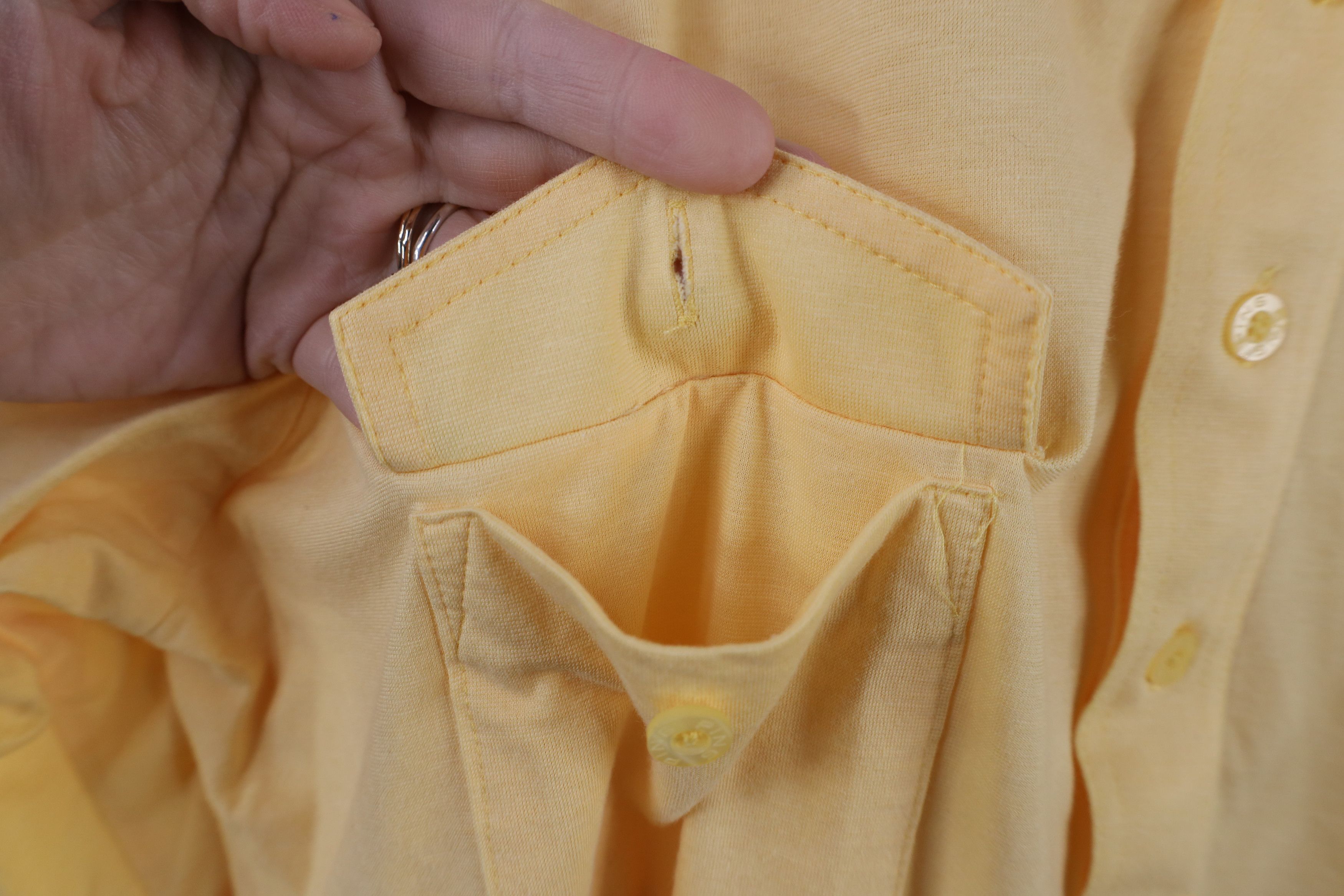 PING × Vintage Vintage 80s 90s Ping Golf Knit Golfing Polo Shirt Yellow Size US L / EU 52-54 / 3 - 6 Thumbnail